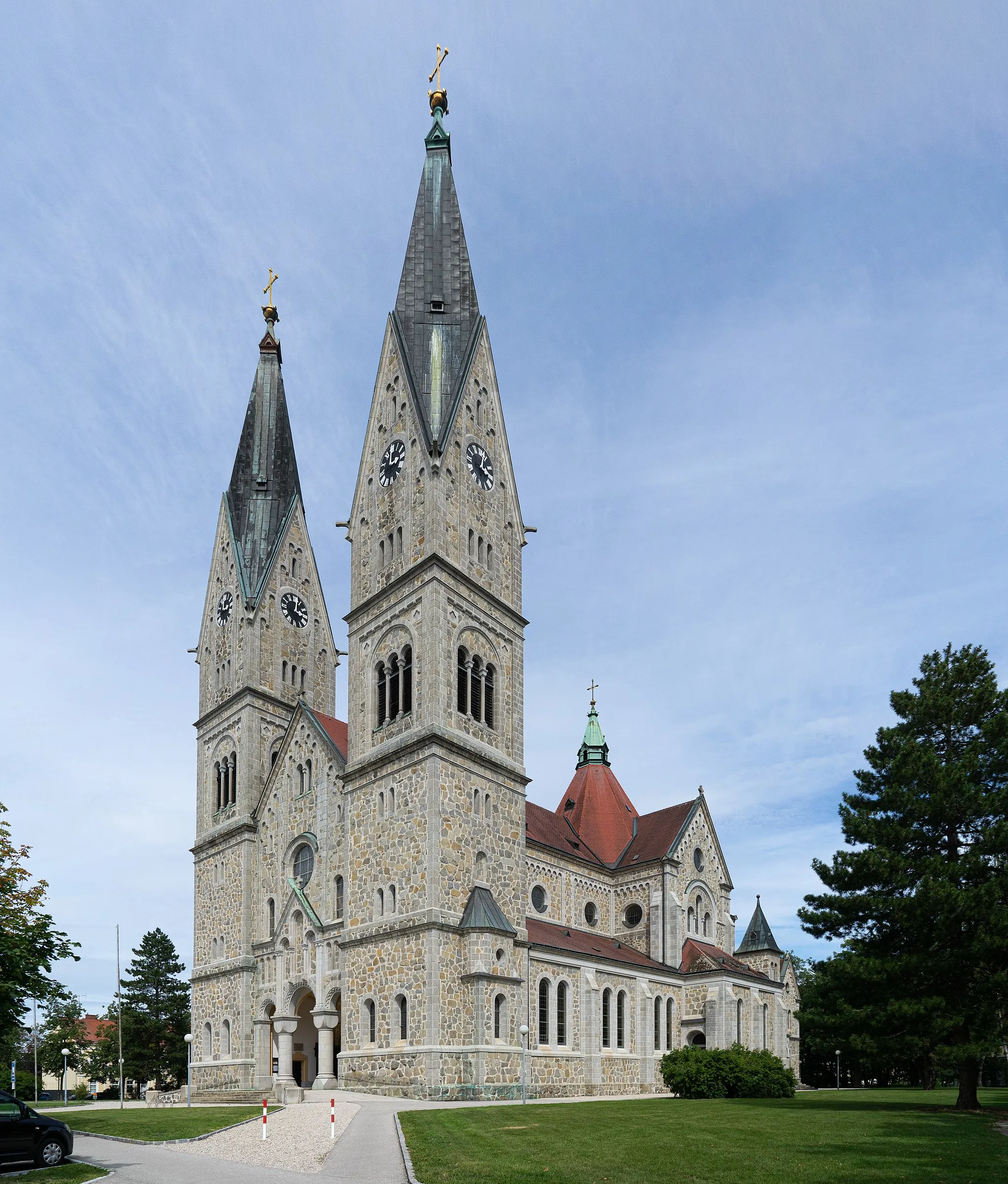Photo showing: Herz Jesu Kirche, Wels