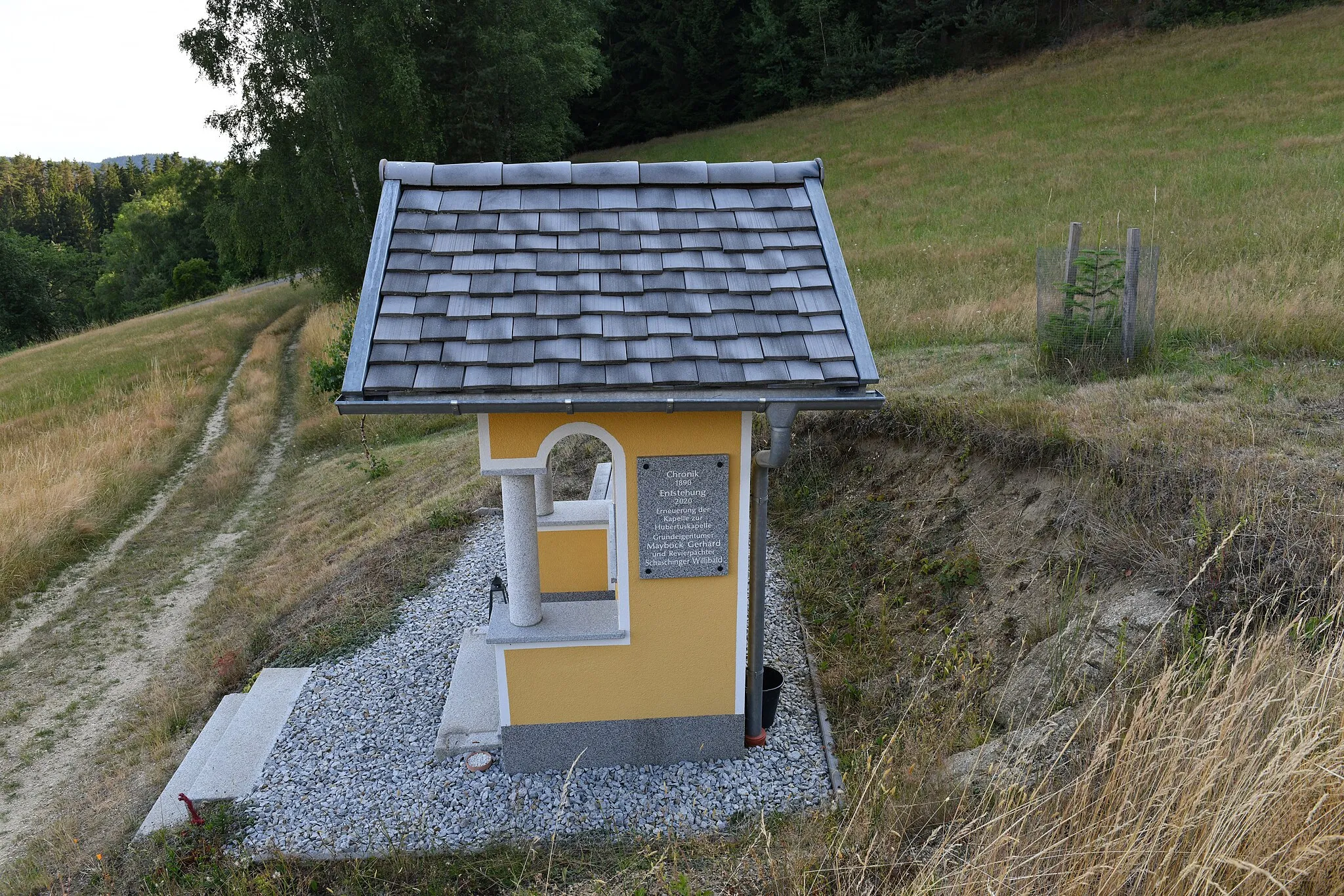 Photo showing: Gutau, 22. Juli 2023:  Hubertuskapelle Erdmannsdorf