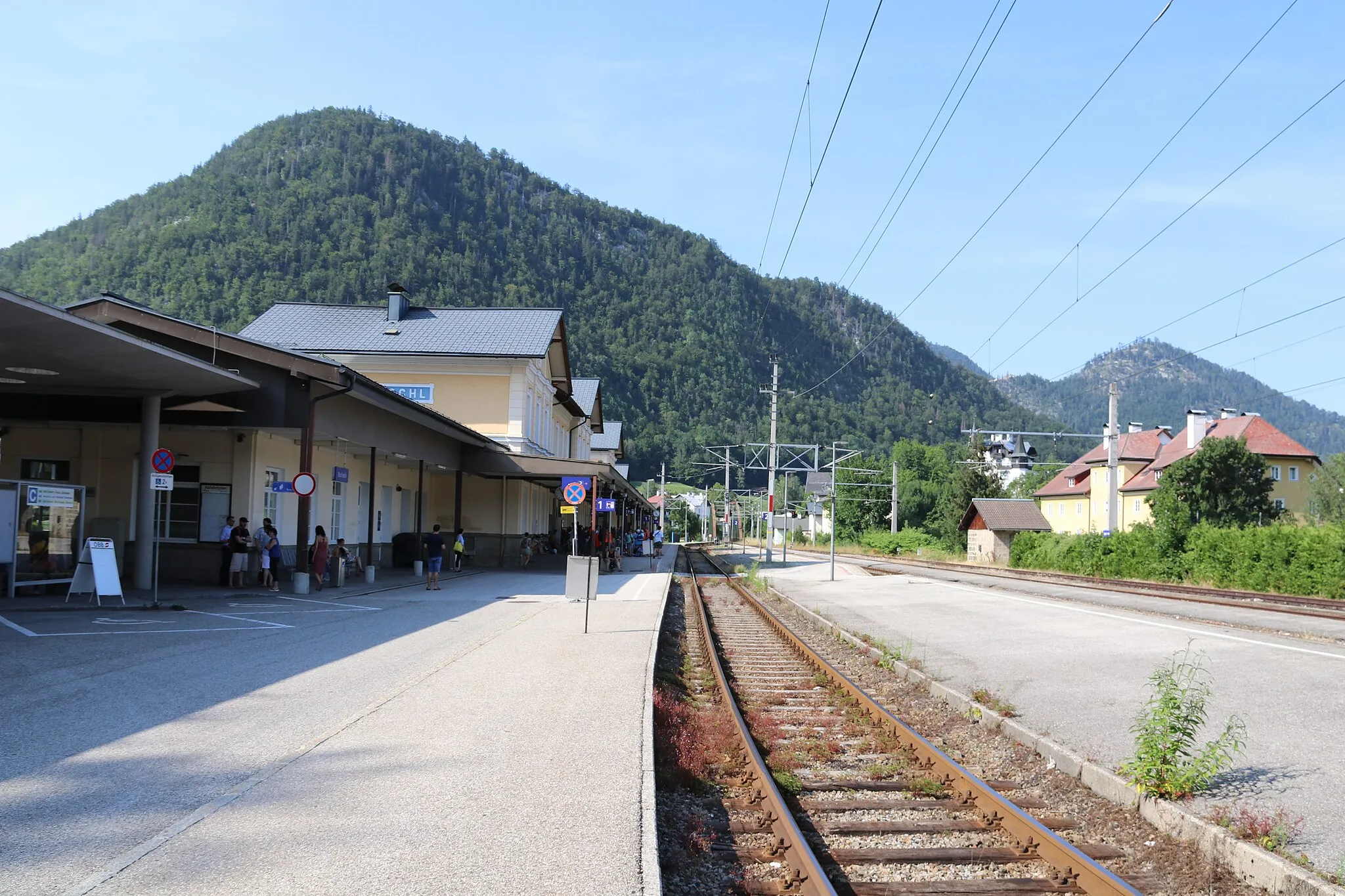 Photo showing: Bahnhof Bad Ischl am 25.07.2019