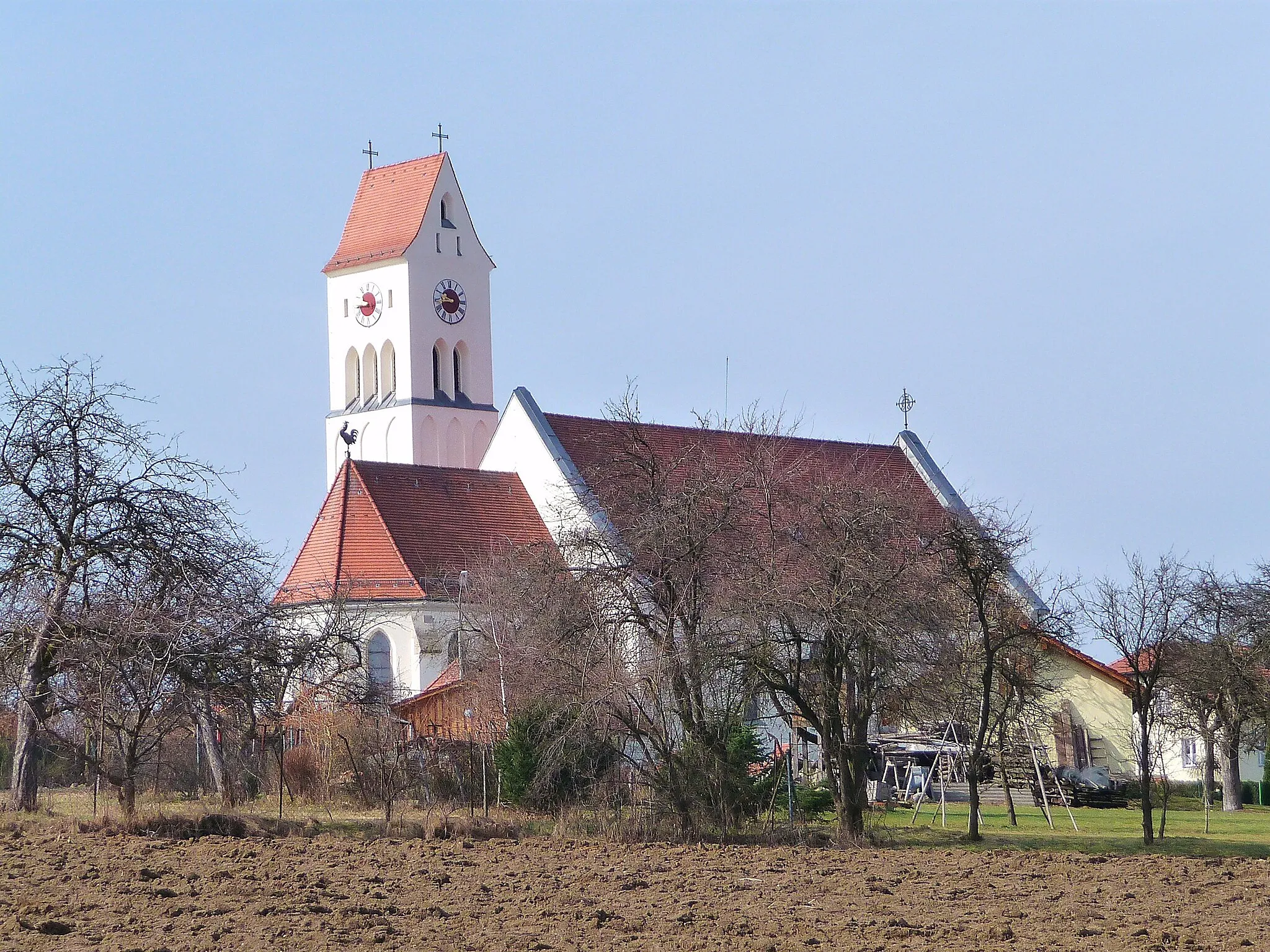 Photo showing: Die Pfarrkirche Hl. Familie in Jägerwirth