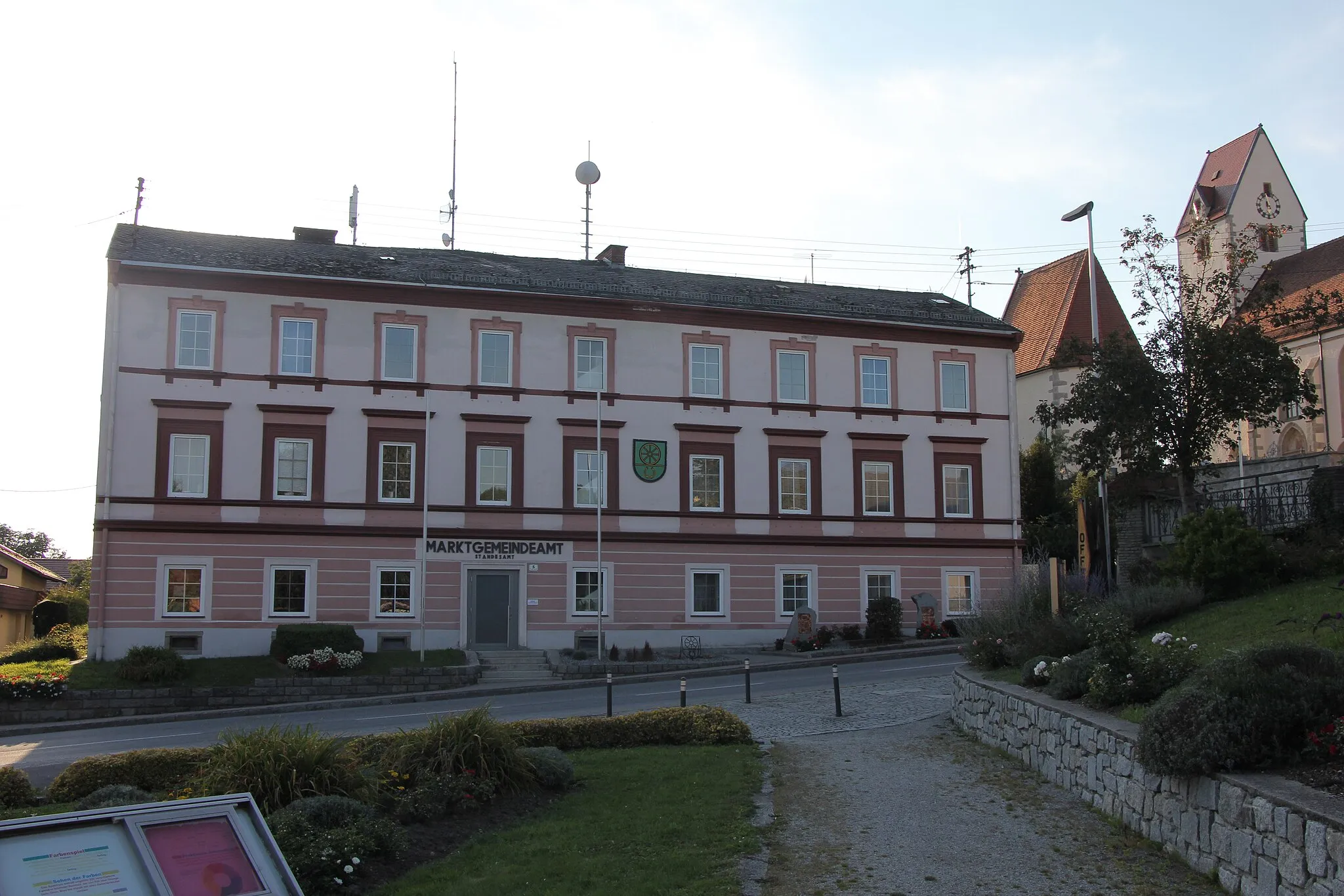 Photo showing: Gemeindeamt in Rainbach im Mühlkreis