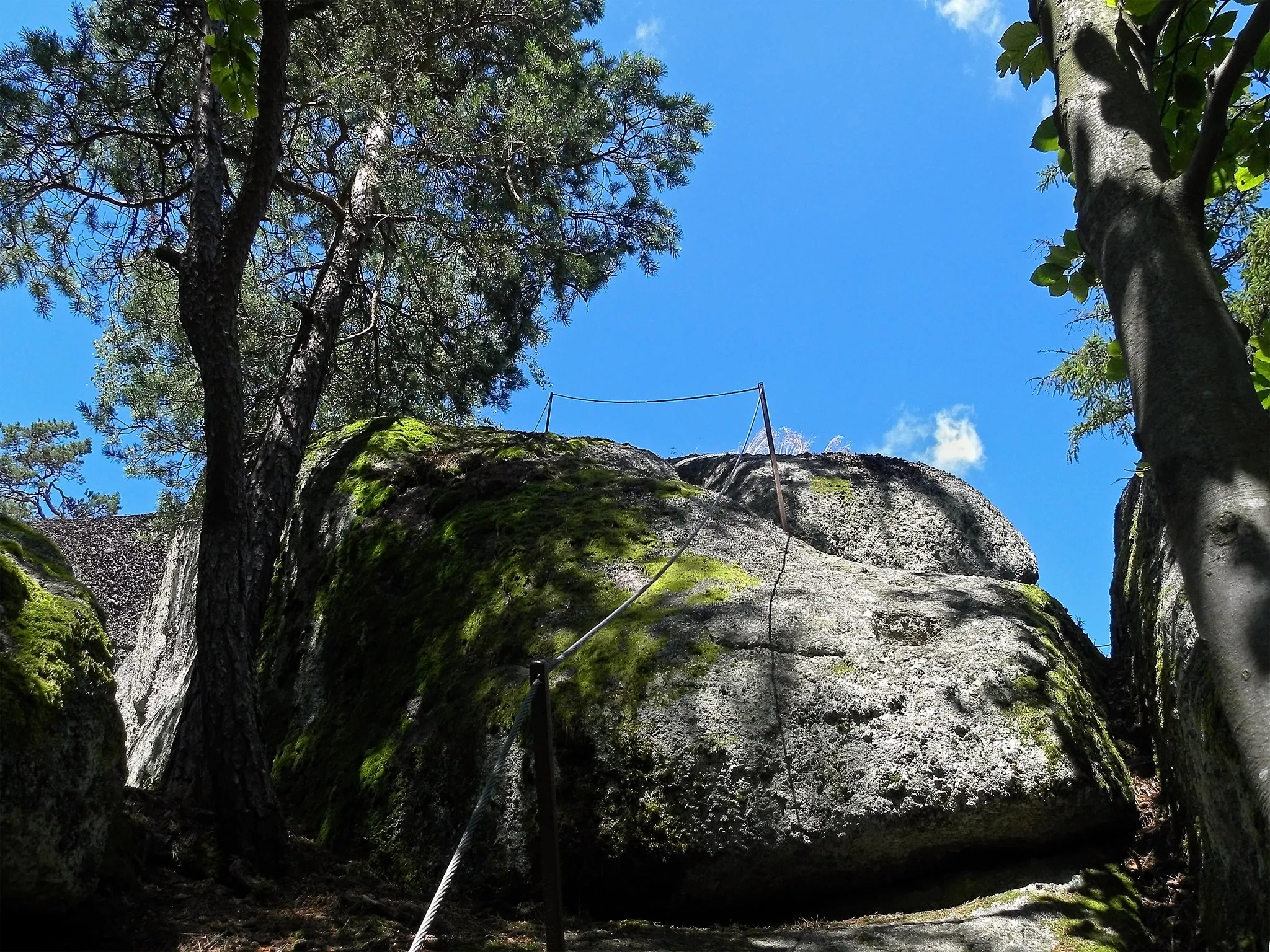 Photo showing: Der Herzogreitherberg ist ein Berg in der Gemeinde Sankt Leonhard bei Freistadt, dessen besondere Attraktion der Herzogreitherfelsen ist.