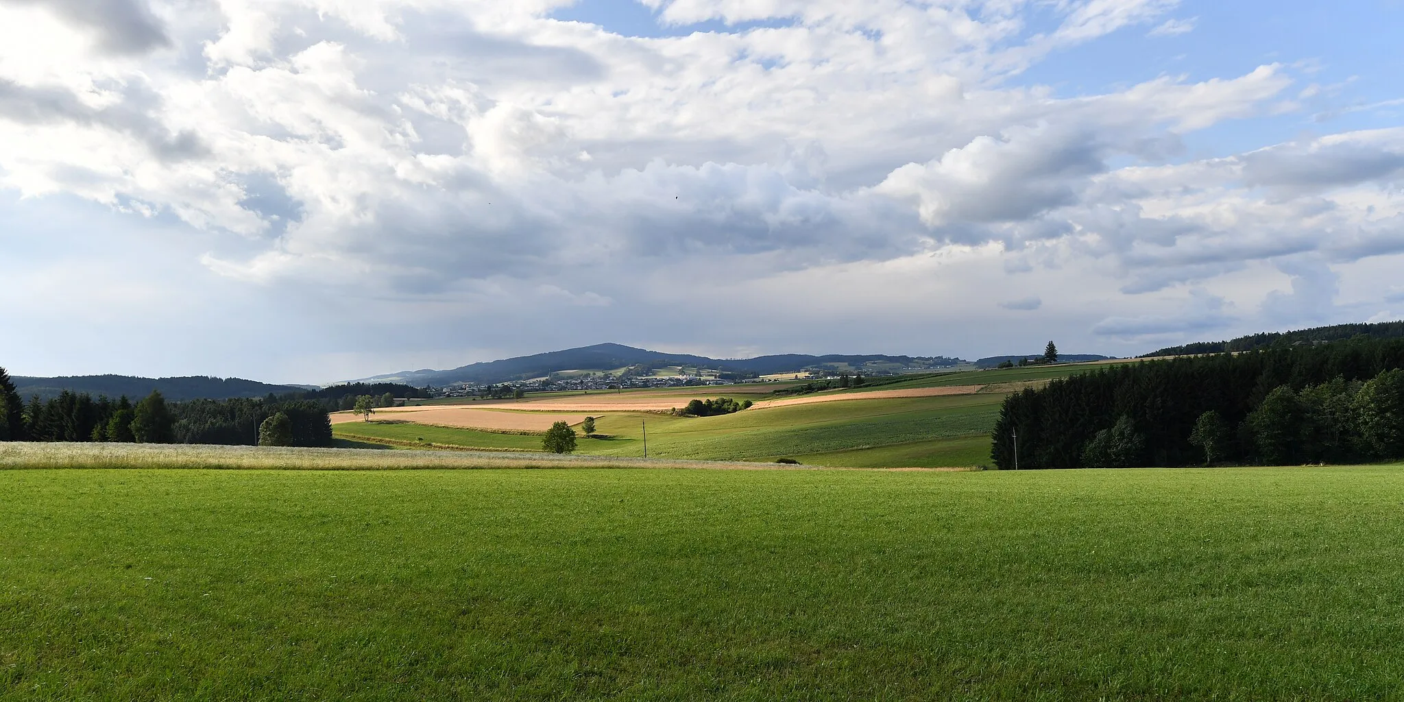 Photo showing: Bad Leonfelden, 21. Juli 2023: Langbruck, Blick nach Bad Leonfelden