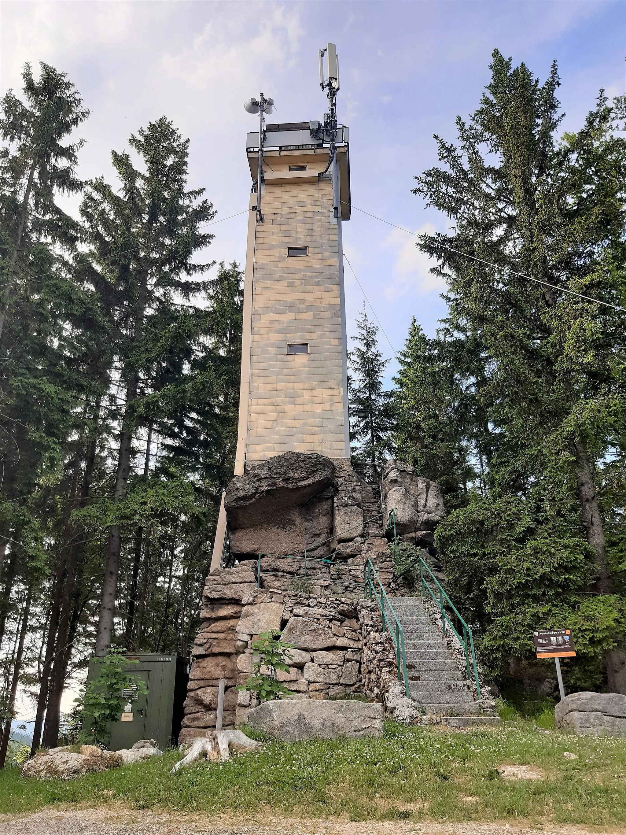 Photo showing: Aussichtswarte am Brockenberg in der Gemeinde Liebenau im Mühlviertel