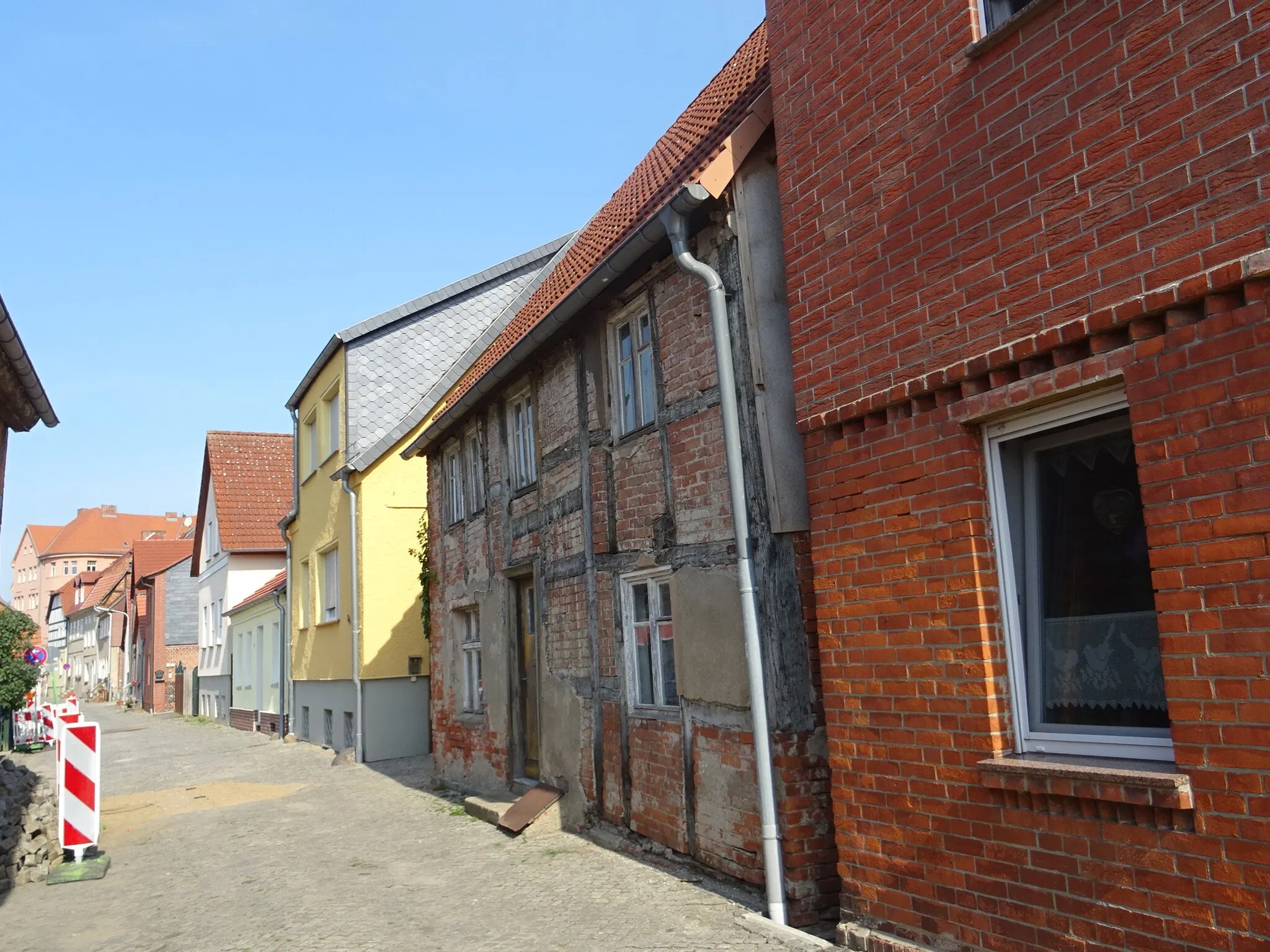 Photo showing: Havelberg, denkmalgeschütztes Wohnhaus Bischofsberg 33