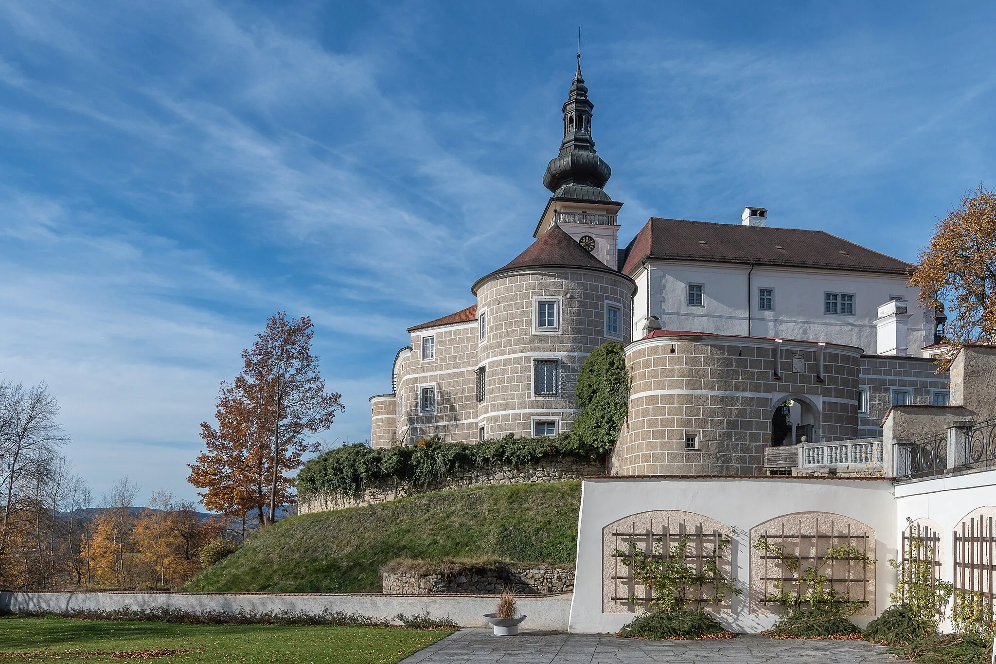 Photo showing: Castle Weinberg in the community Kefermarkt / Upper Austria