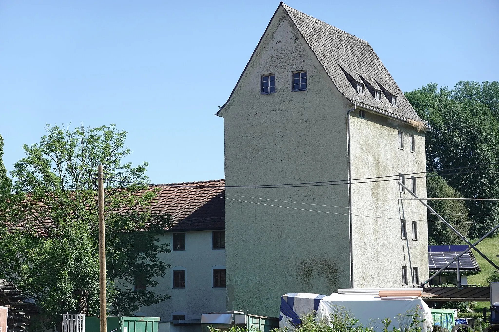 Photo showing: Naturkost Mühle bei Oberteisendorf.