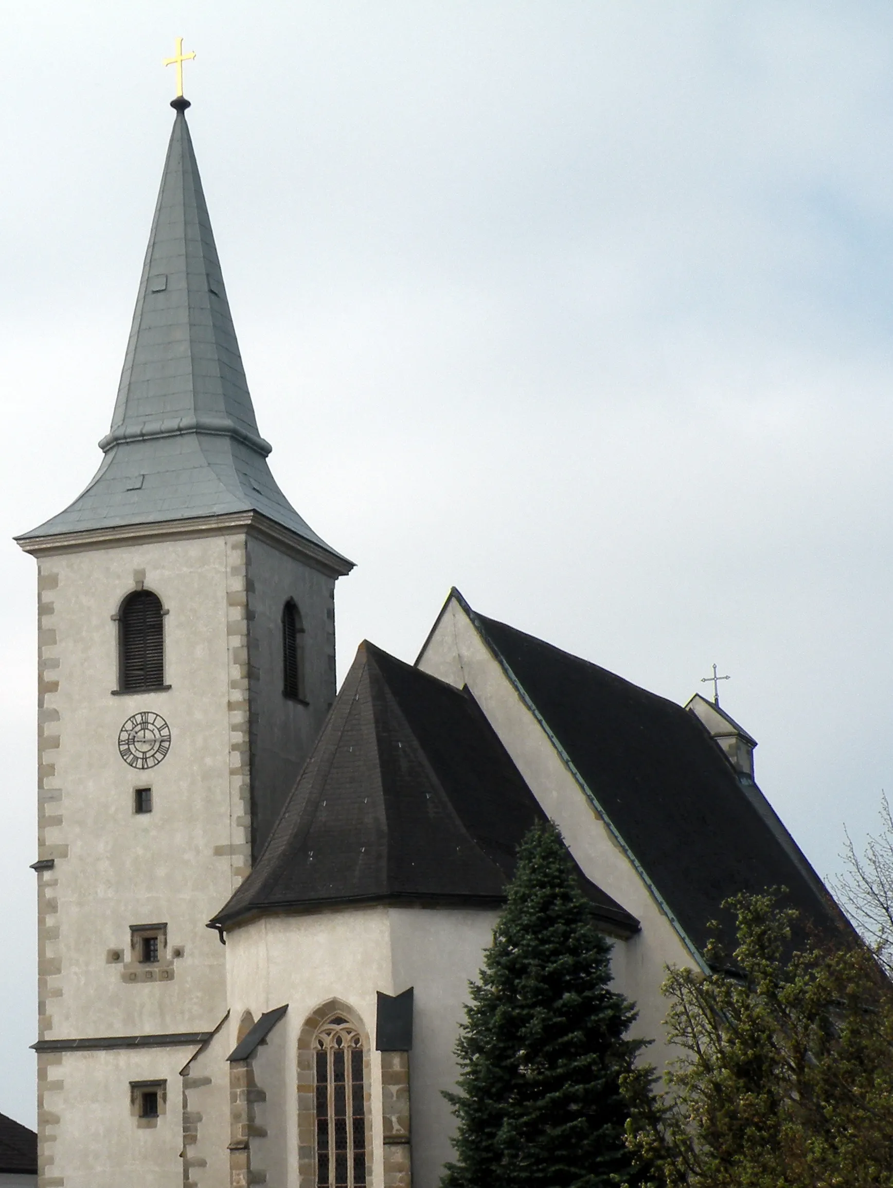 Photo showing: Pfarrkirche in Allerheiligen im Mühlkreis Ostansicht