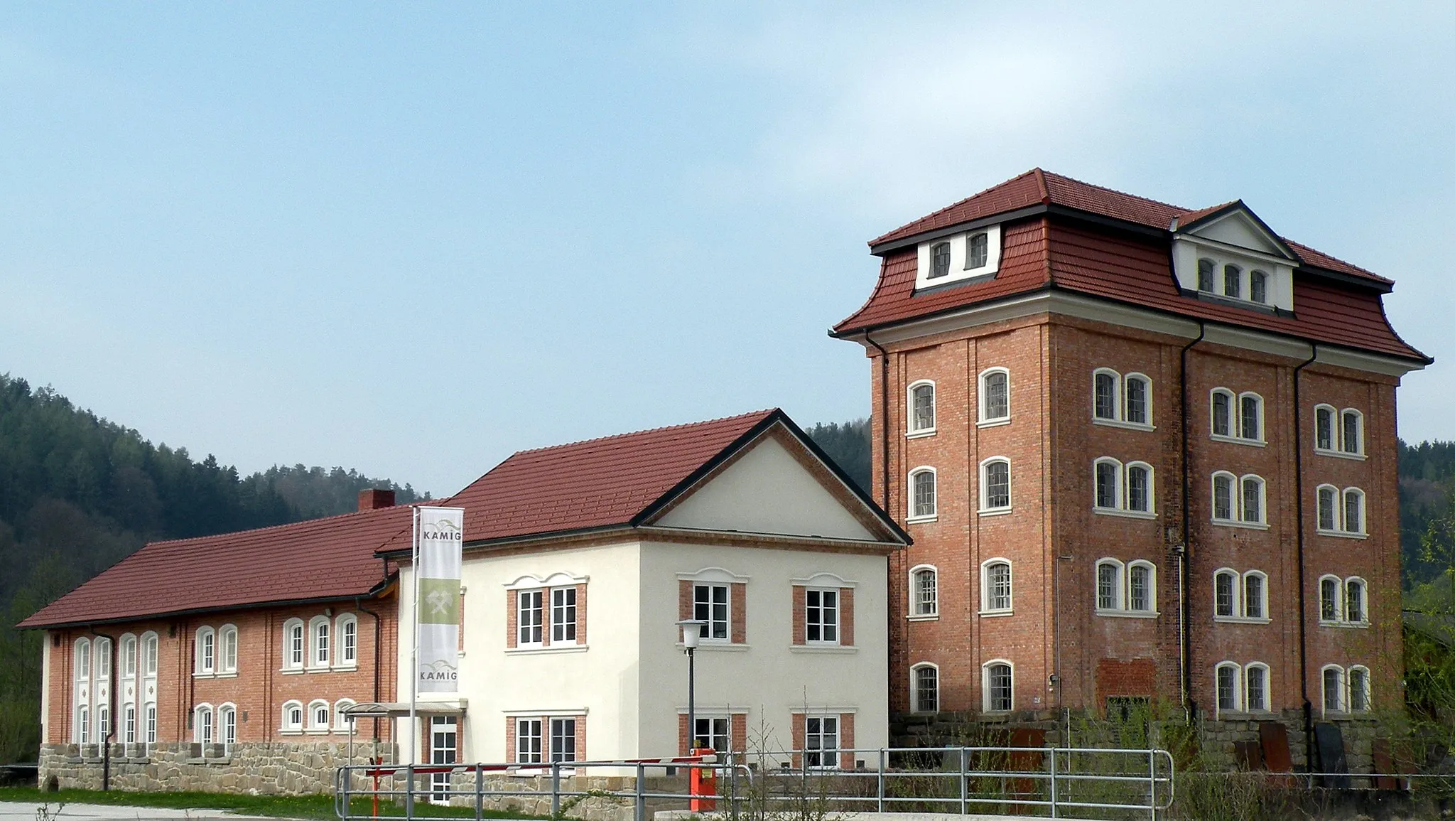 Photo showing: Werksgebäude Kamig in Kriechbaum, Gemeinde Allerheiligen in Oberösterreich