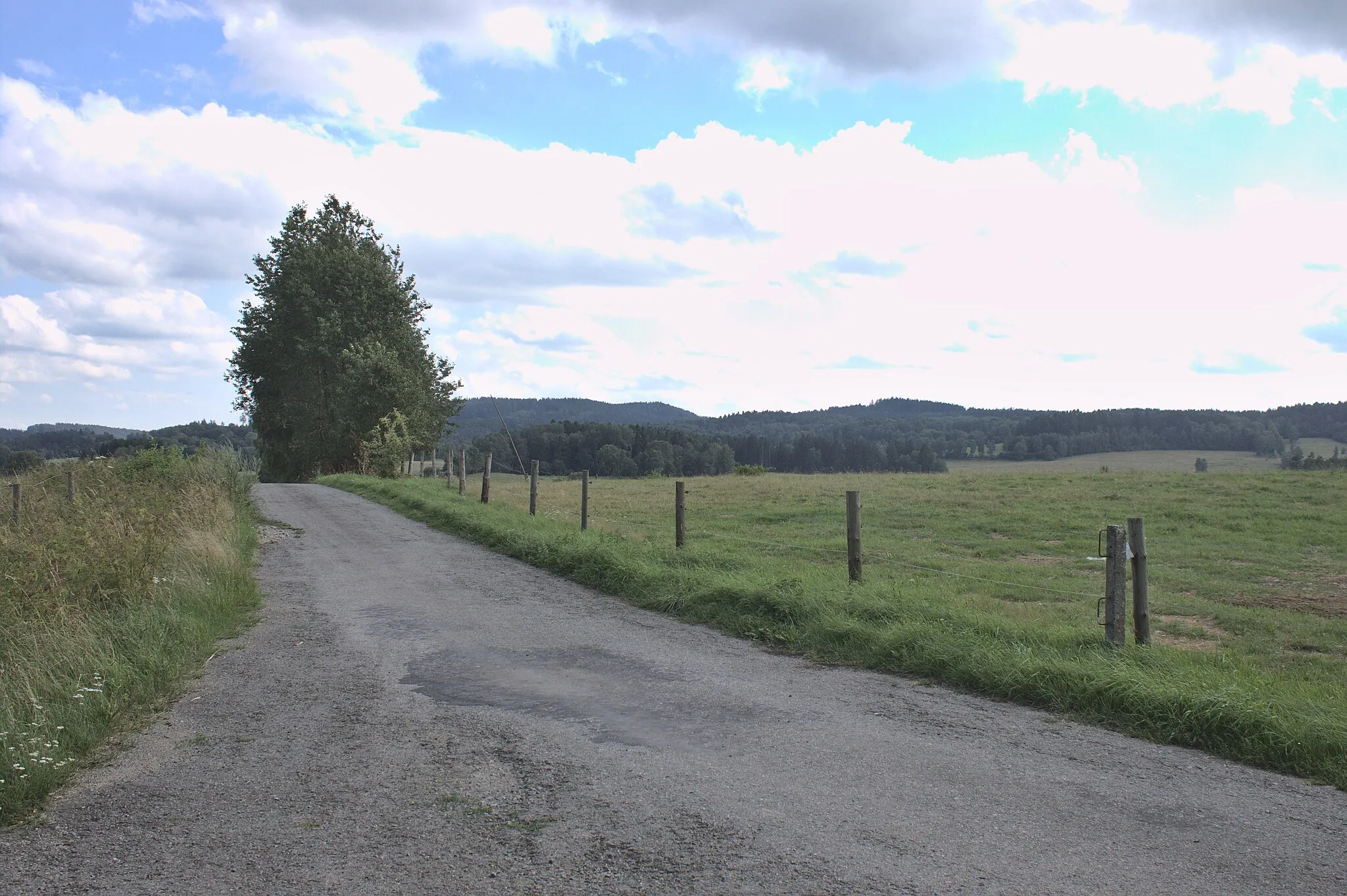 Photo showing: Countryside around Dolní Dvořiště, South Bohemian Region, CZ