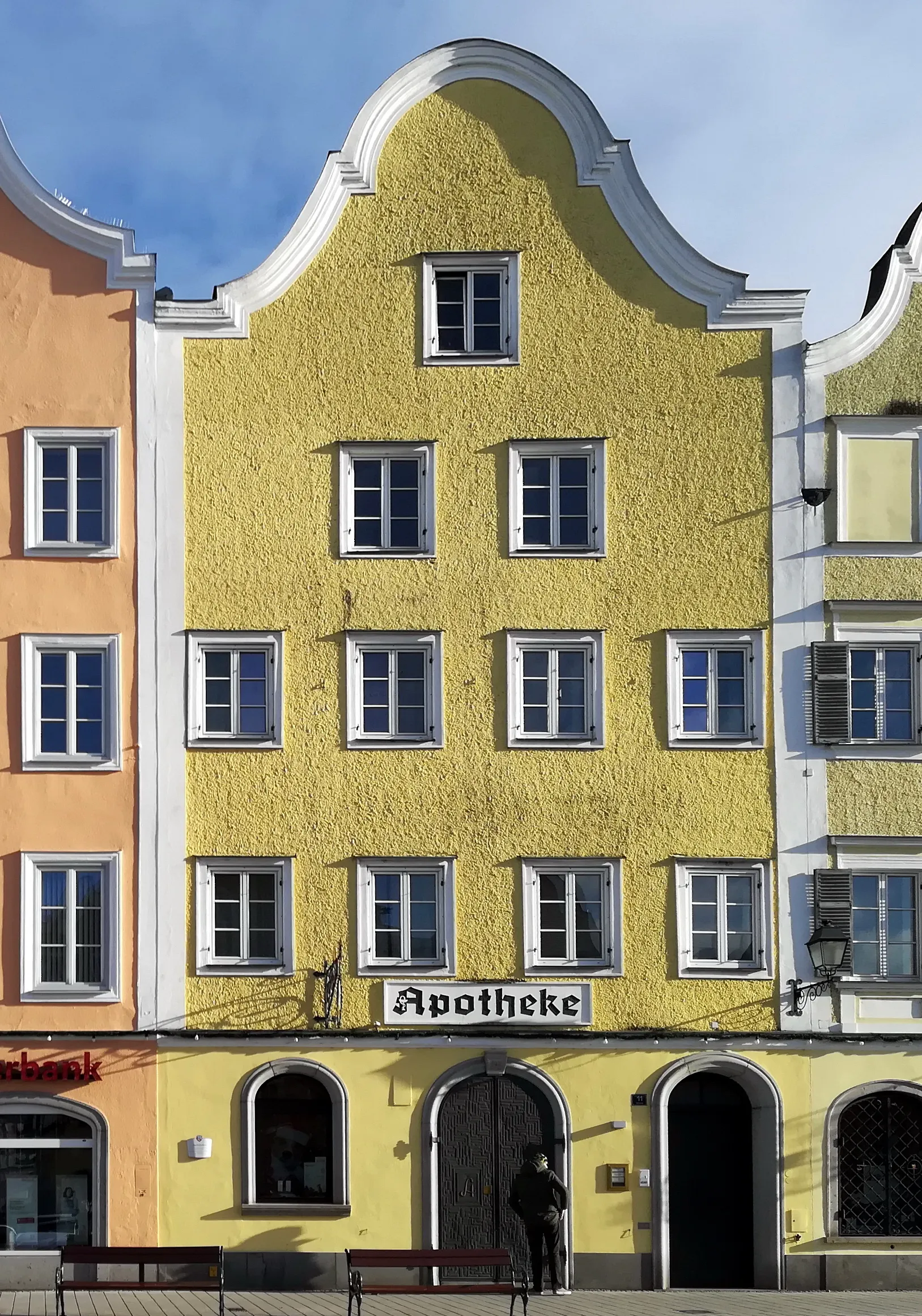 Photo showing: Bürgerhaus in der Silberzeile 11