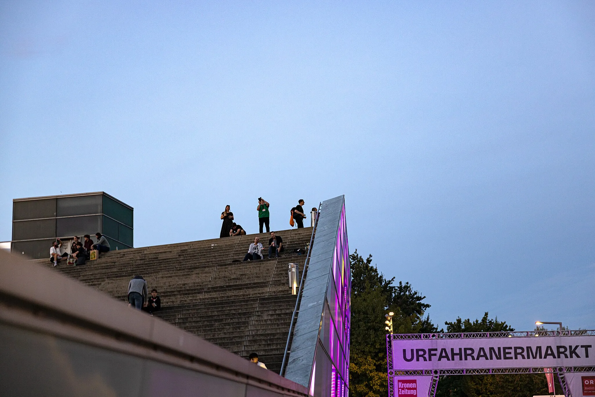 Photo showing: Ein Abend im Linzer Ars Electronica Center während der WikiCon 2023.