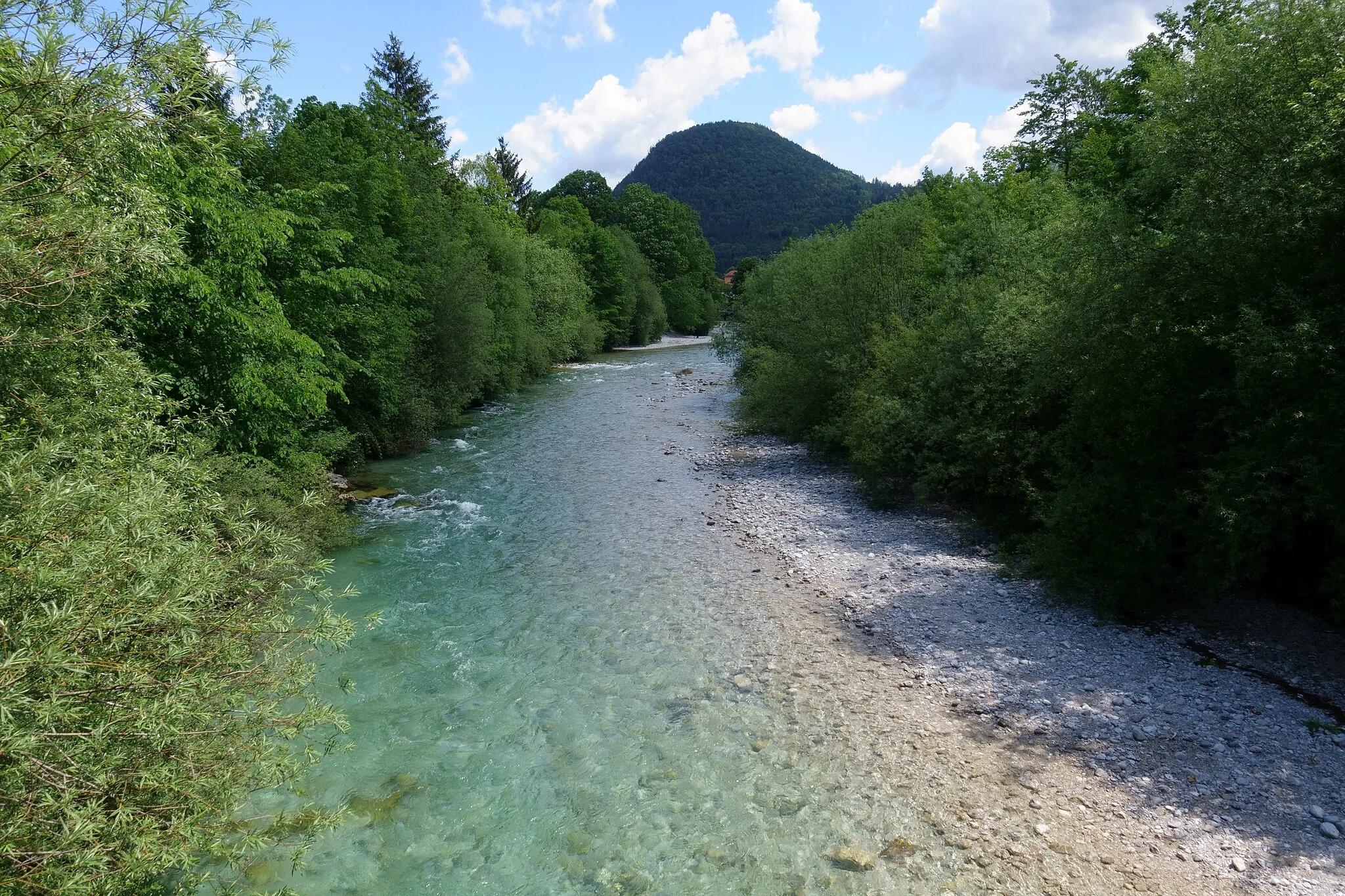 Photo showing: Die Alm bei Grünau Im Almtal, Österreich. Im Hintergrund der Zuckerhut