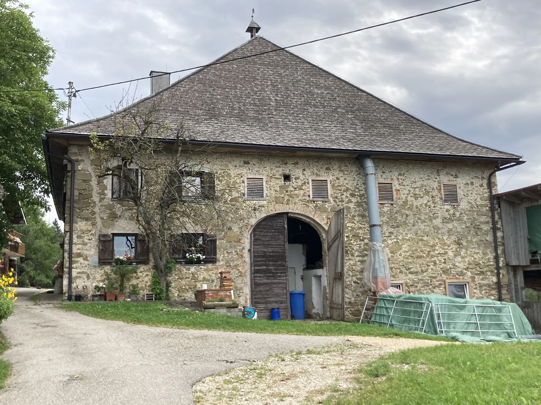 Photo showing: mountain farm on the Gahberg in Weyreg