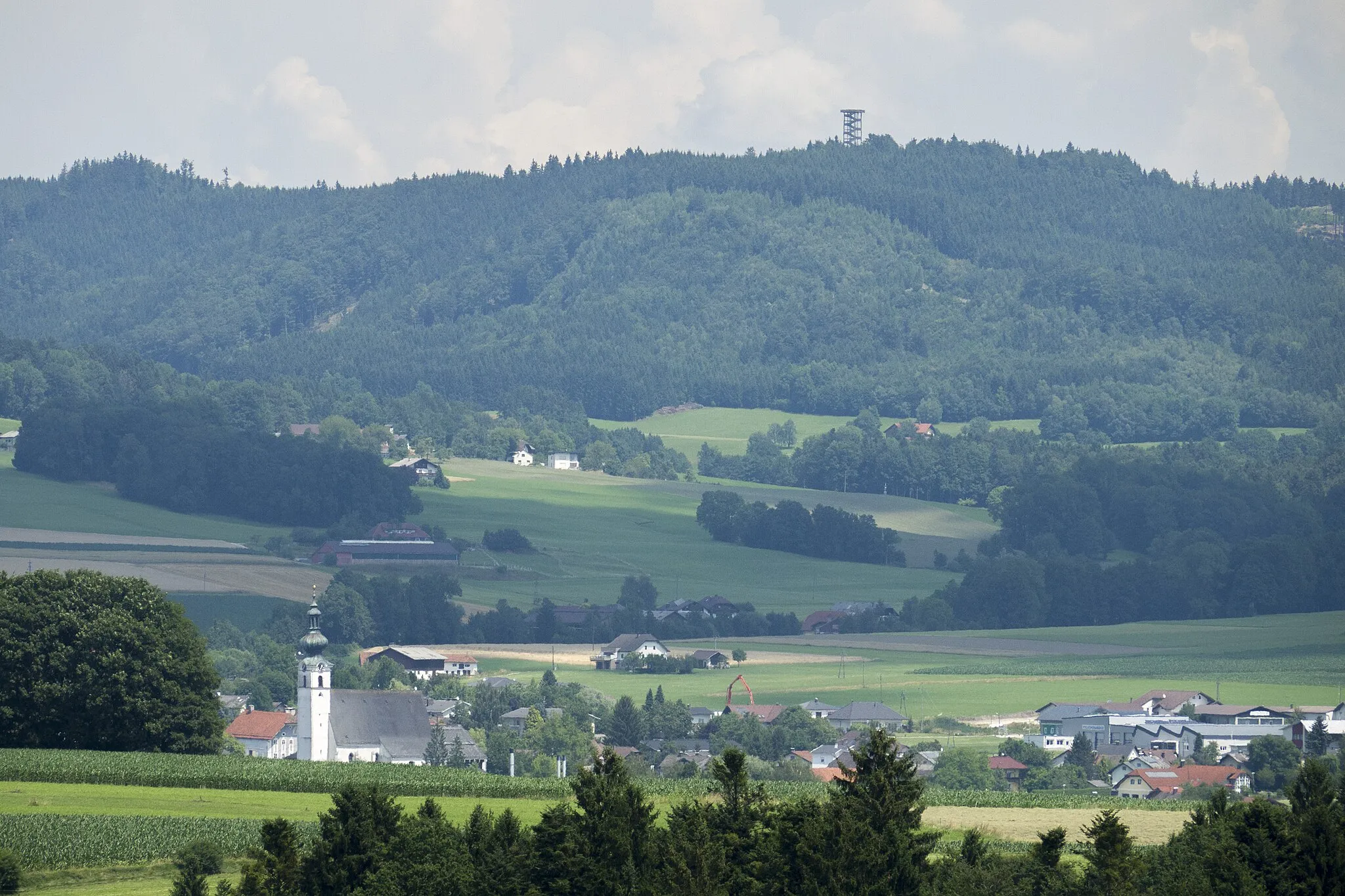 Photo showing: Frankenburg Göblberg