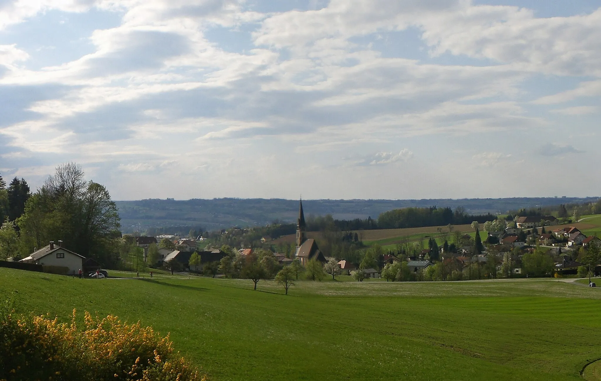 Photo showing: Blick auf Nußbach (Oberösterreich)