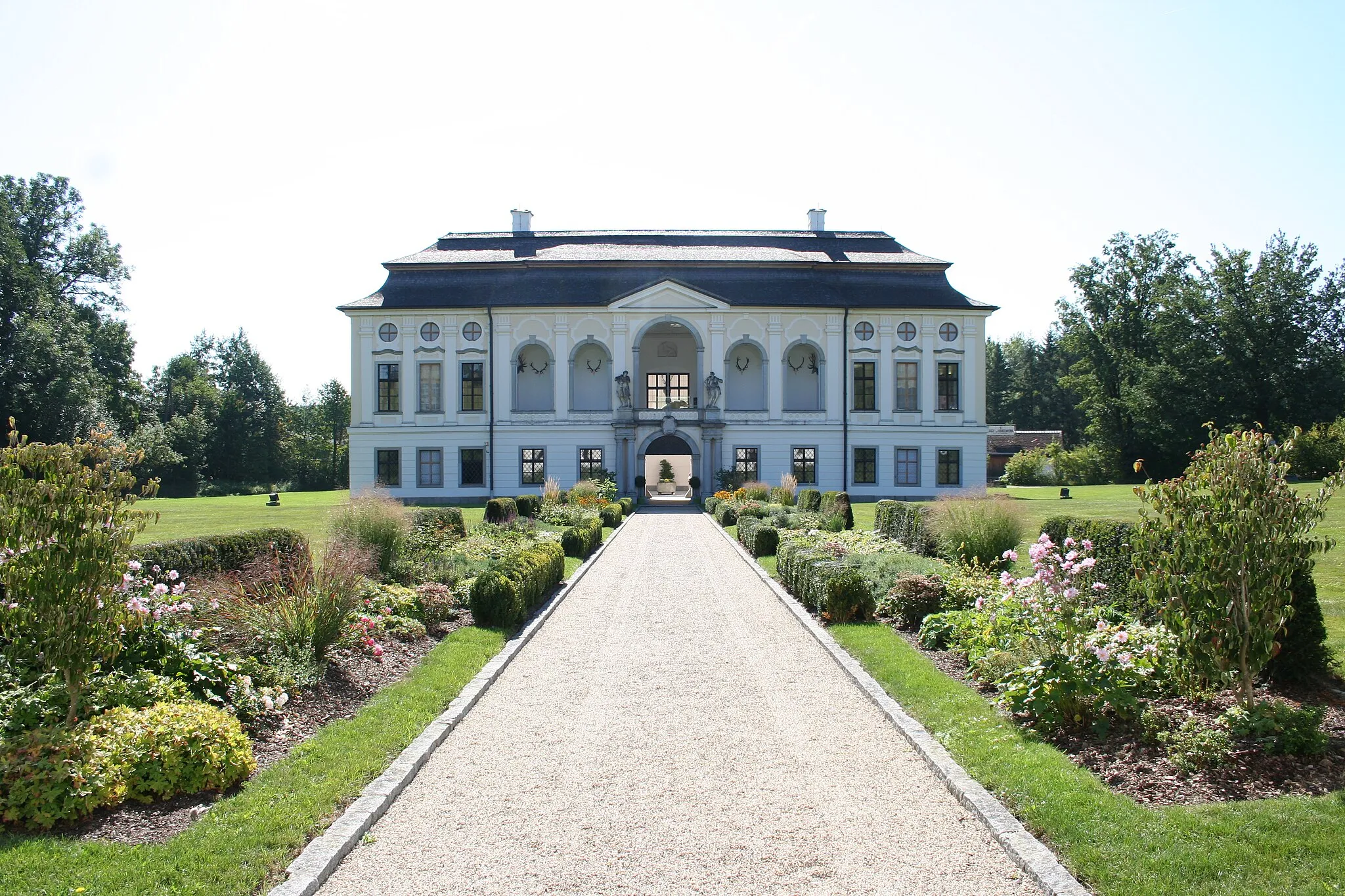 Photo showing: Schloss Hohenbrunn in St. Florian.