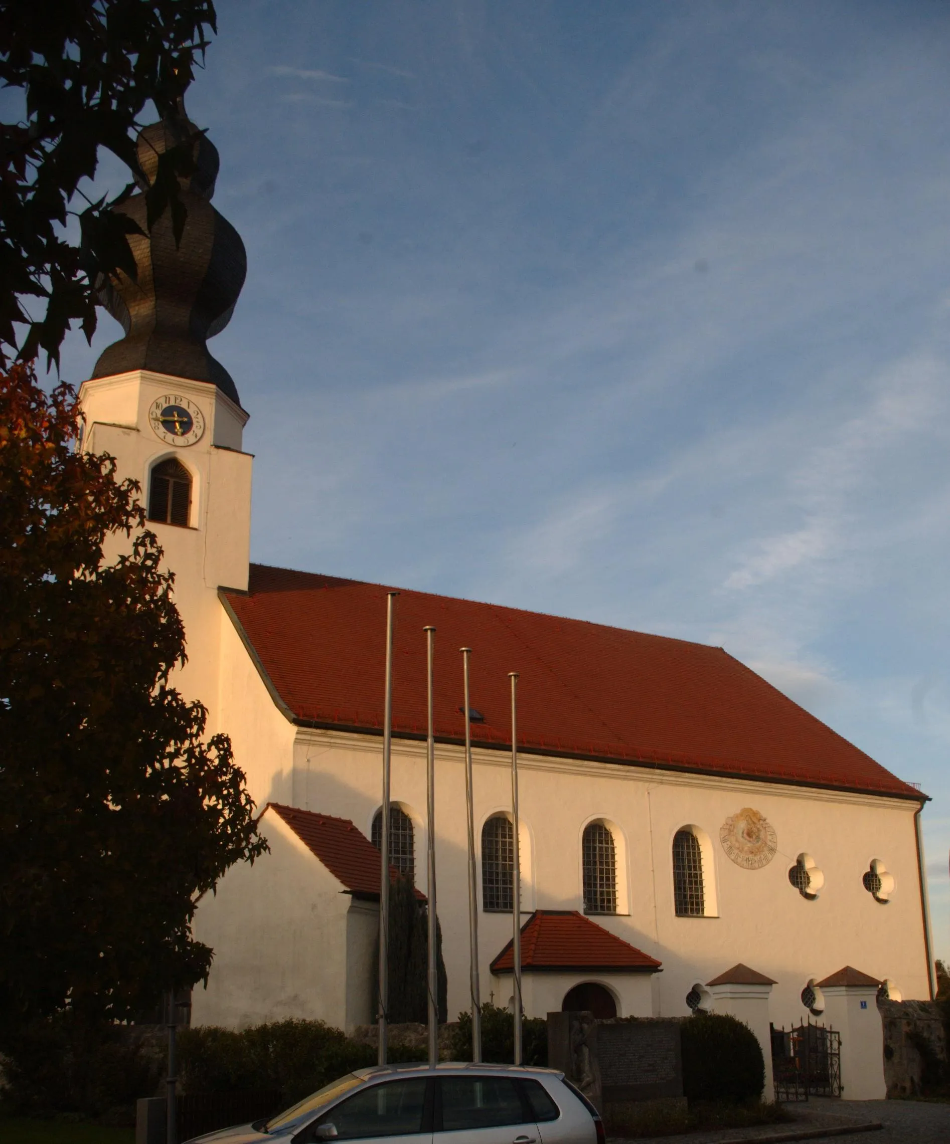 Photo showing: Kath. Expositurkirche Niedergottsau