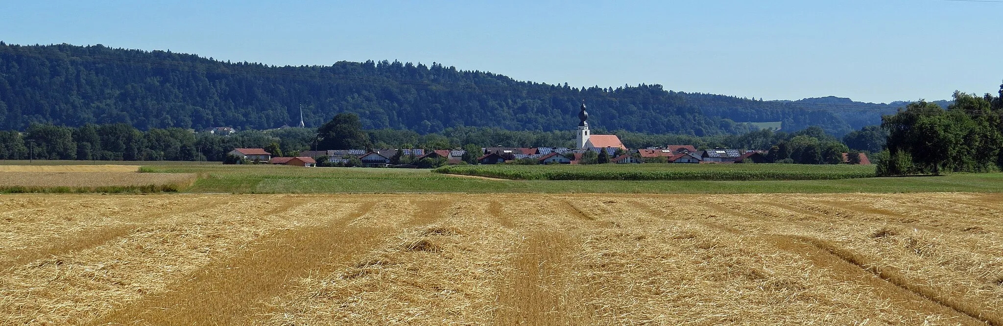 Photo showing: Niedergottsau, Haiming, von Süden