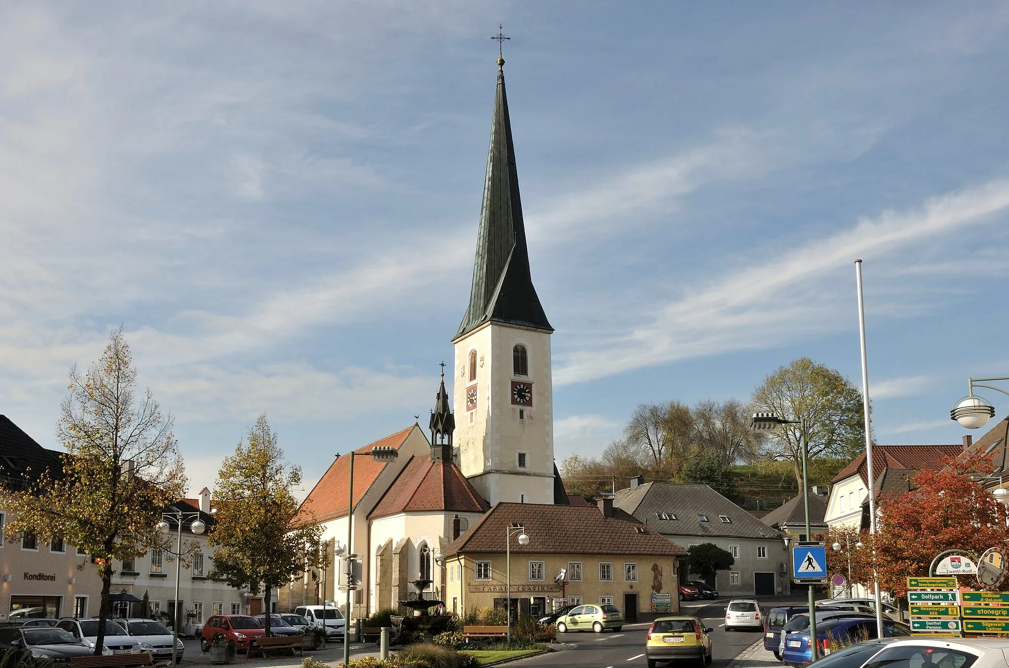 Photo showing: Kath. Pfarrkirche Mariä Himmelfahrt