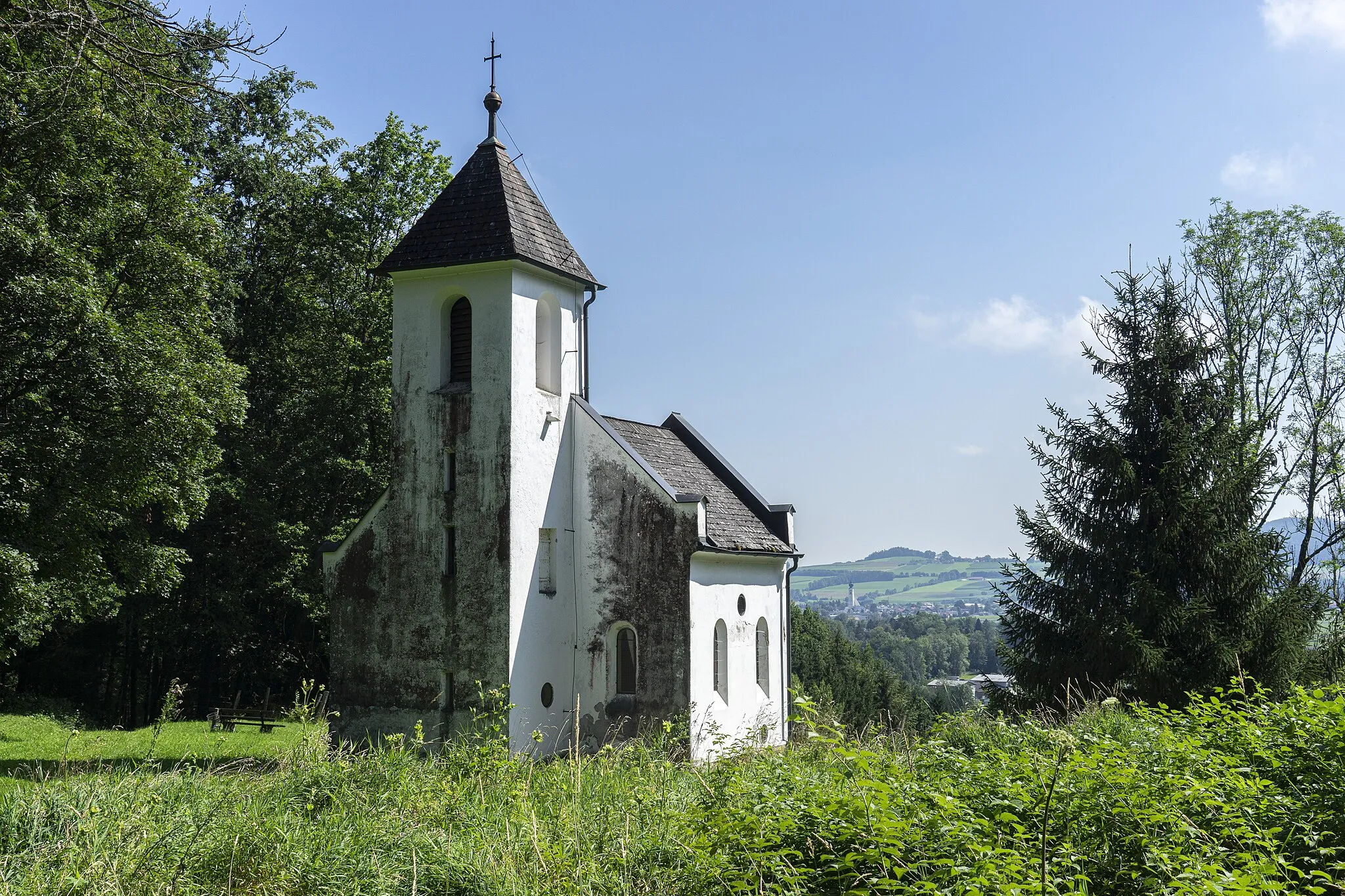 Photo showing: Ahbergkapelle, St. Georgen im Attergau
