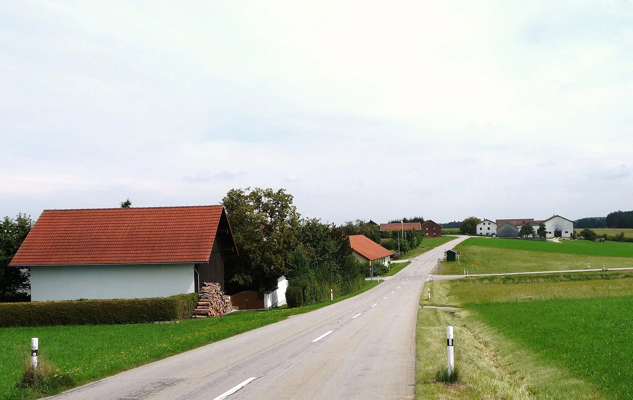 Photo showing: Blick auf Langeneck, Gemeinde Wurmannsquick