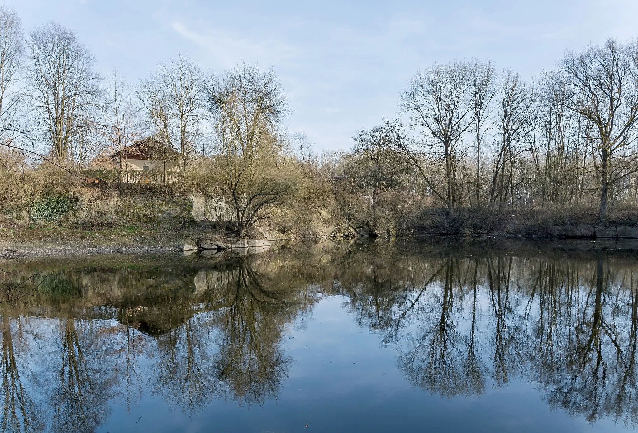 Photo showing: This media shows the natural monument in Upper Austria with the ID nd224 (Taborteich).