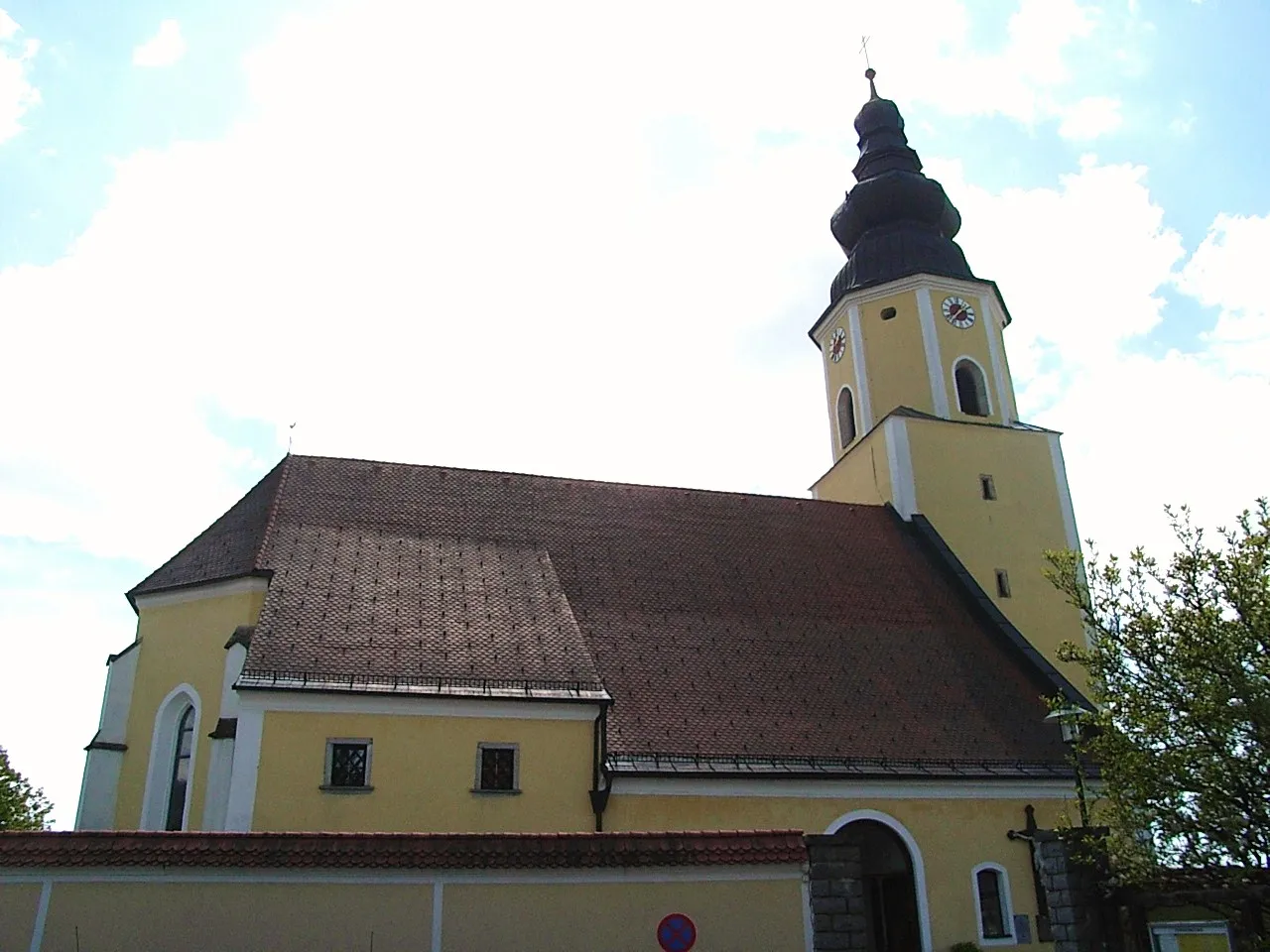 Photo showing: Pfarrkirche Esternberg