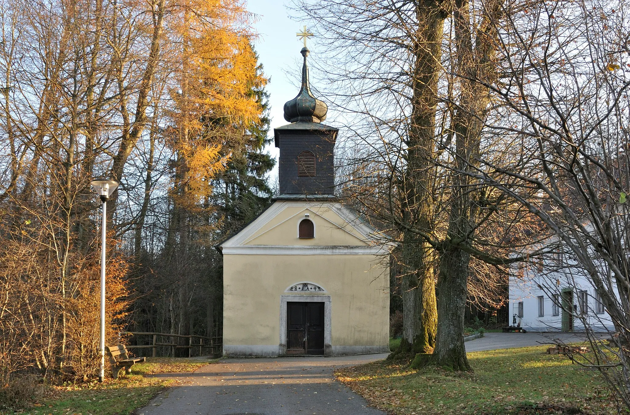 Photo showing: Wallfahrtskirche Maria Haslach