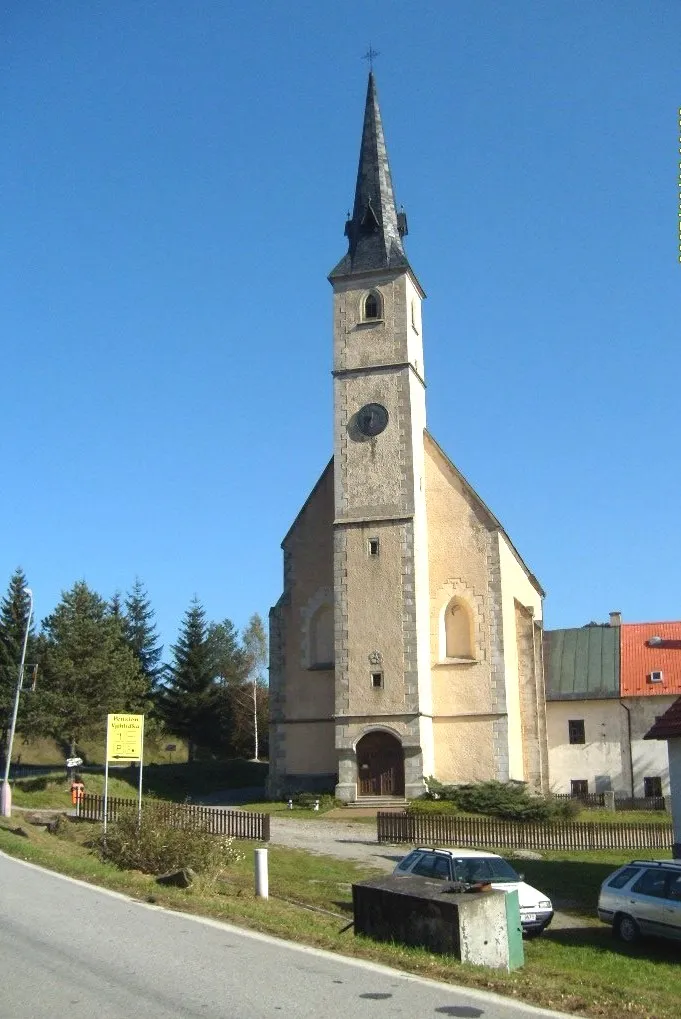 Photo showing: Kostel v Přední Výtoni