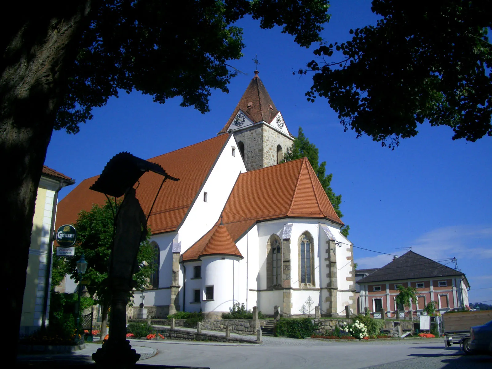 Photo showing: Peter and Paul church in Tragwein, Upper Austria