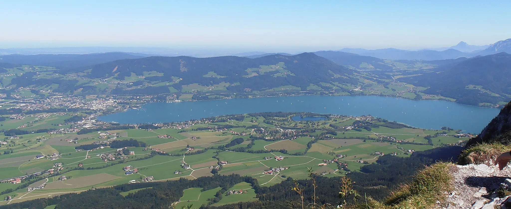 Photo showing: Mondsee from Schober