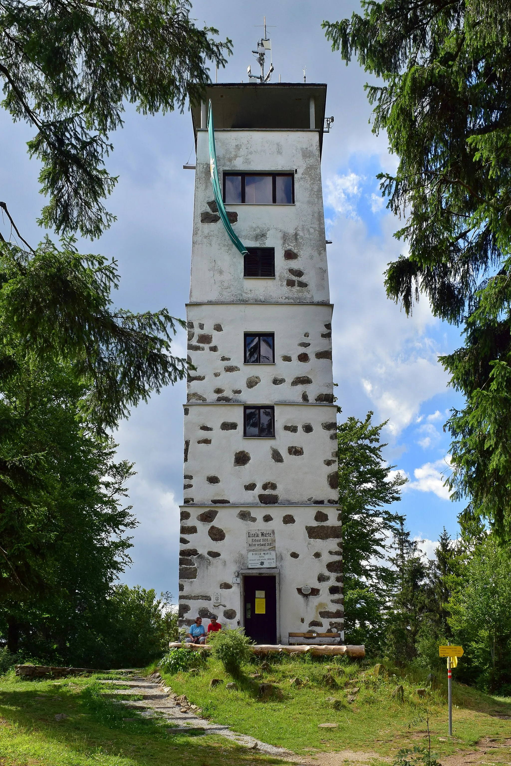 Photo showing: Giselawarte auf dem Lichtenberg