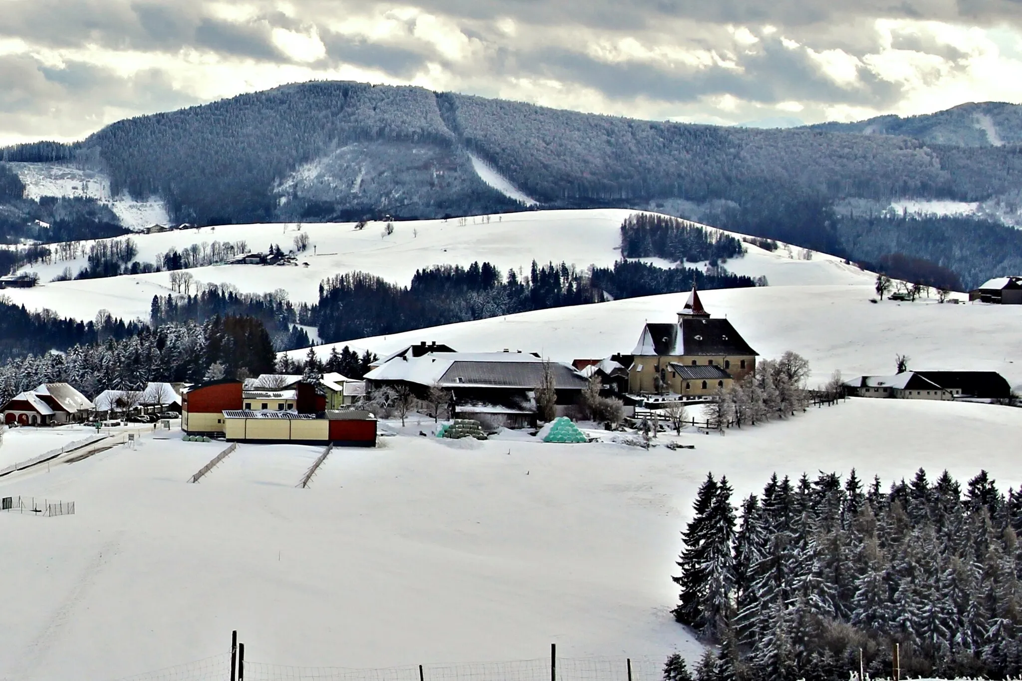 Photo showing: Kürnberg ist eine Ortschaft der Gemeinde St. Peter in der Au im Mostviertel (Niederösterreich)