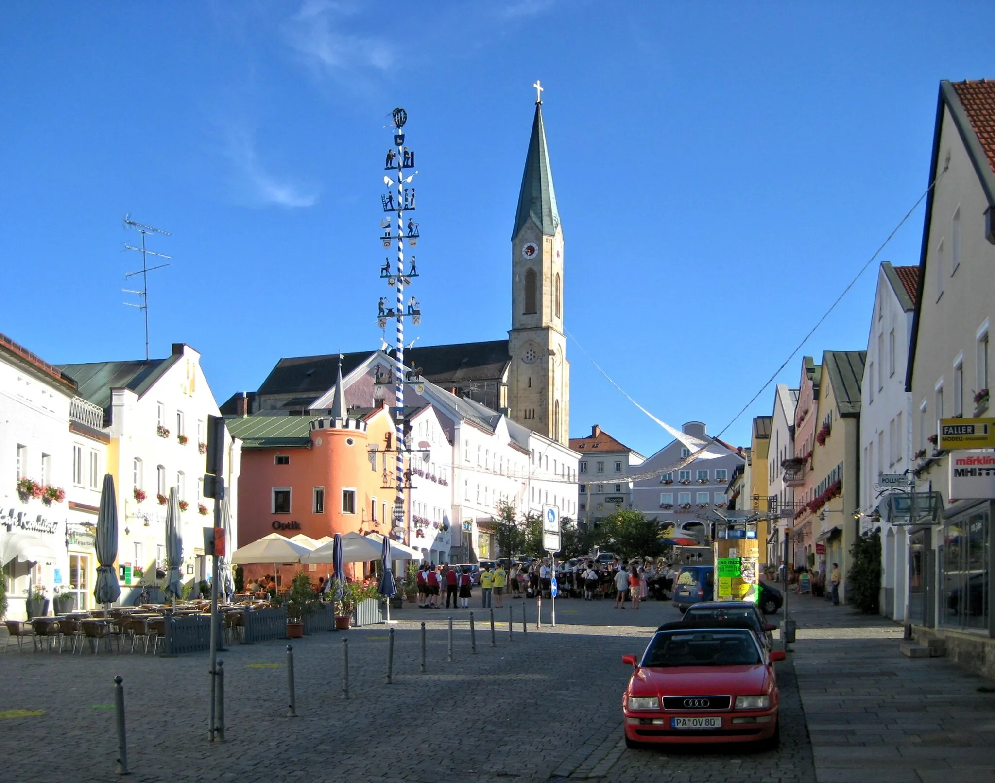Photo showing: Marktplatz of Waldkirchen