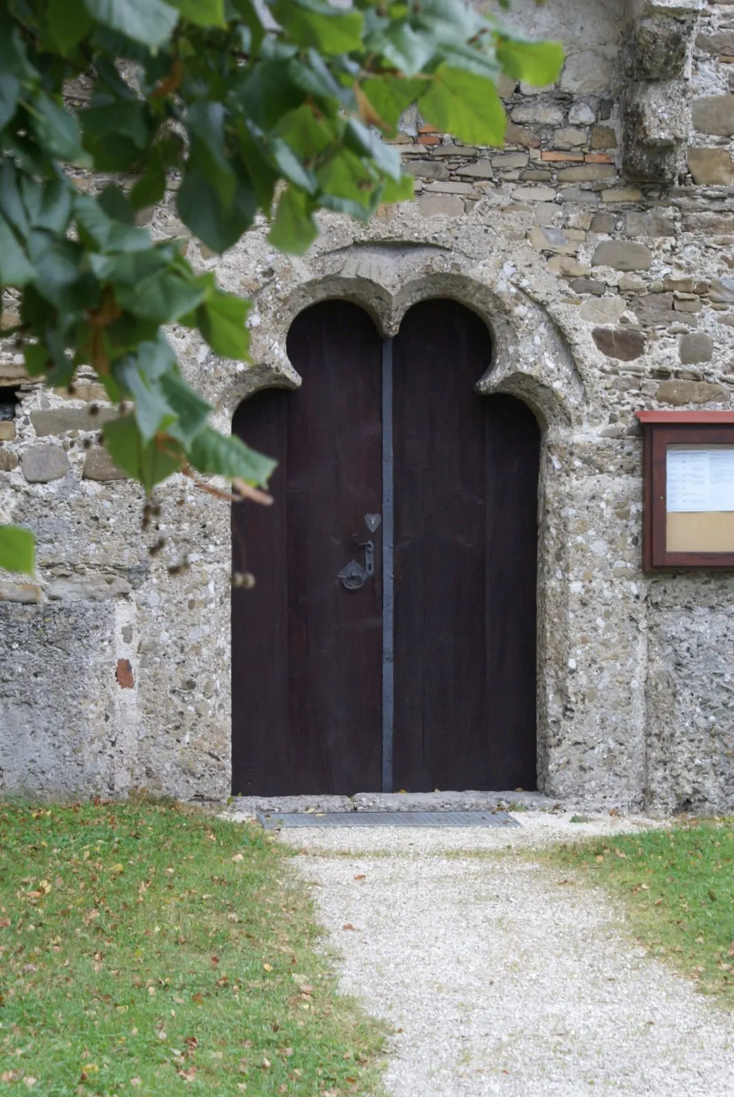 Photo showing: Kath. Filialkirche hl. Andreas, Schimmelkirche. Portal.