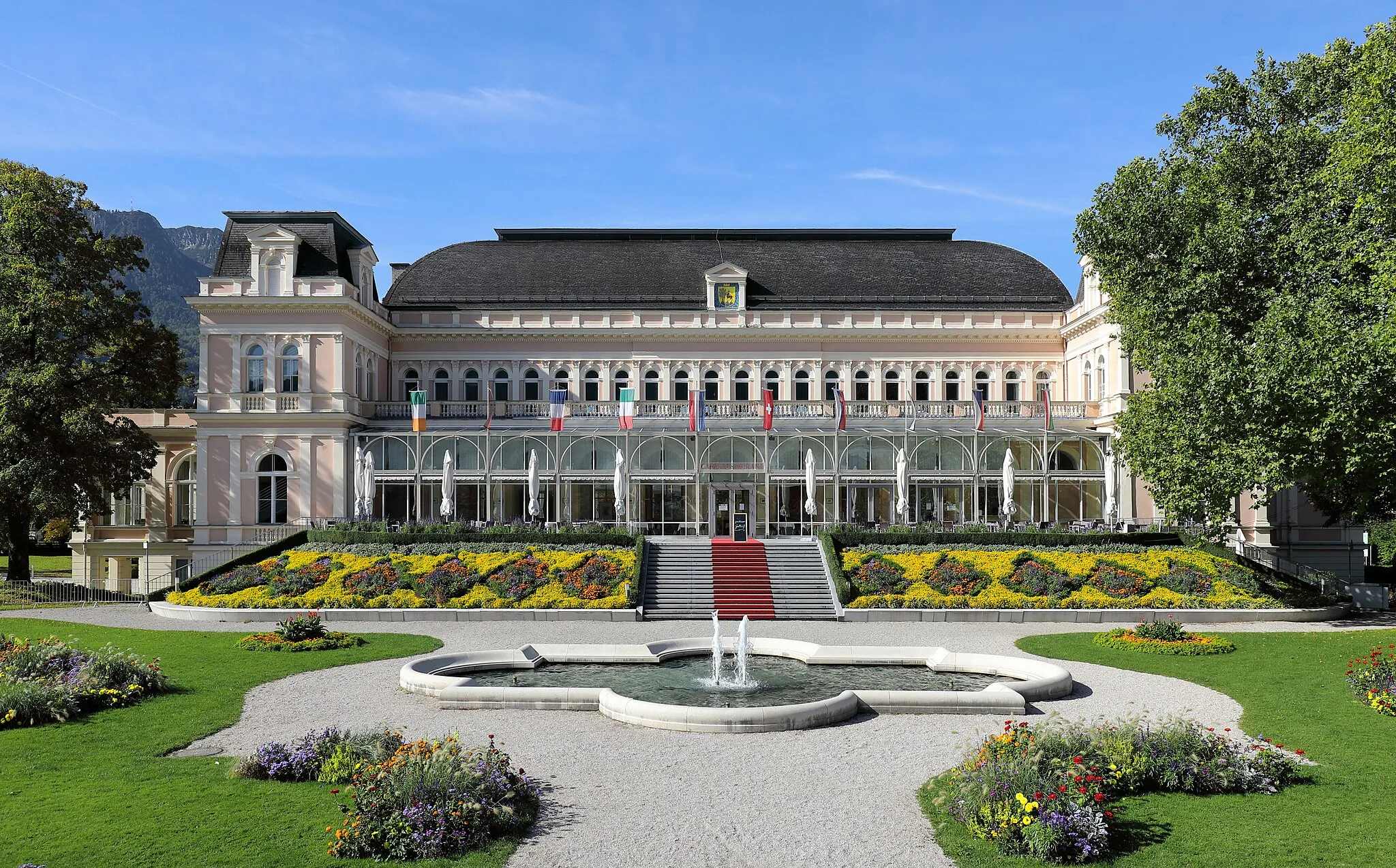 Photo showing: Congress and theater building at Bad Ischl, Upper Austria.