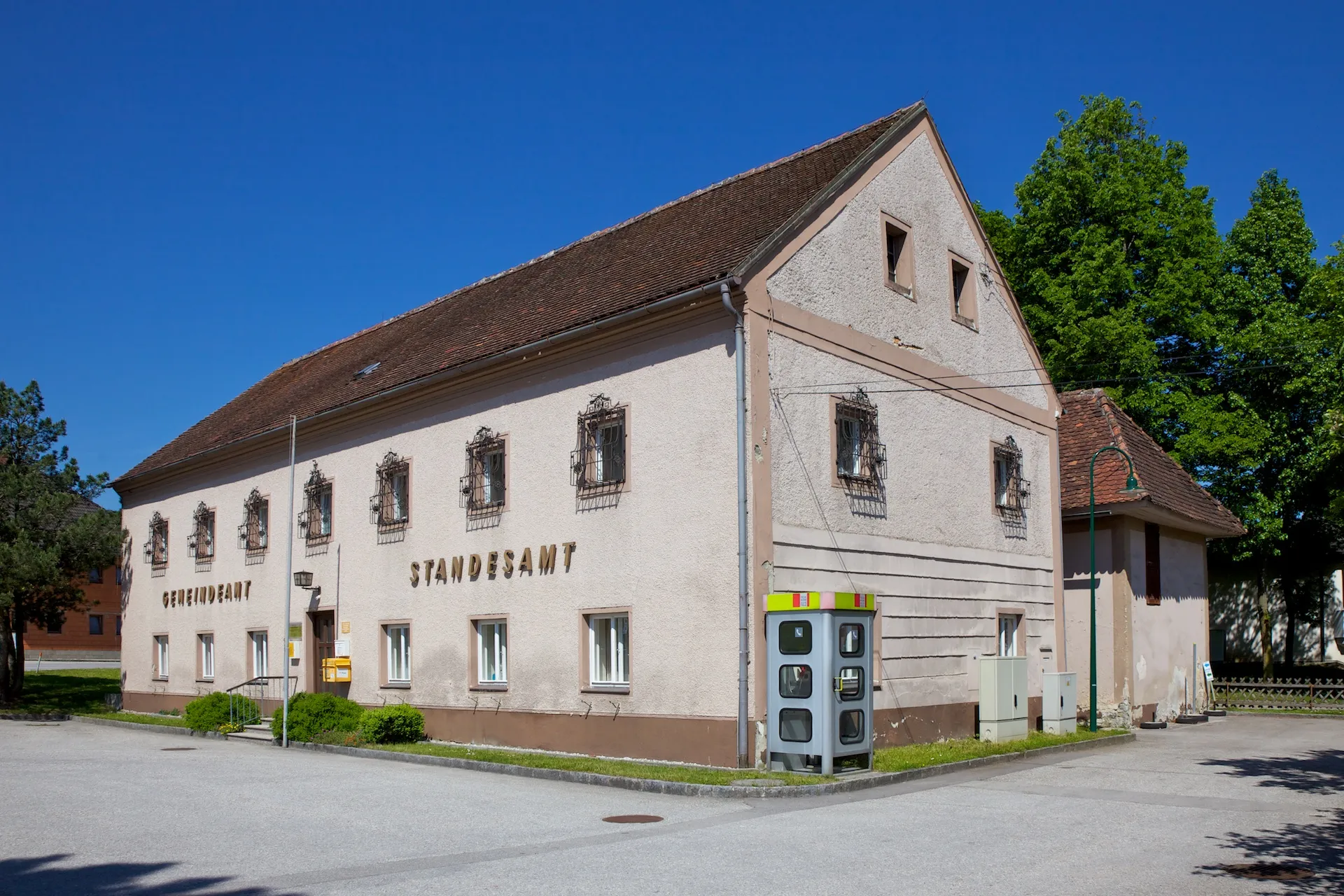Photo showing: Rathaus/Gemeindeamt Inzersdorf im Kremstal
