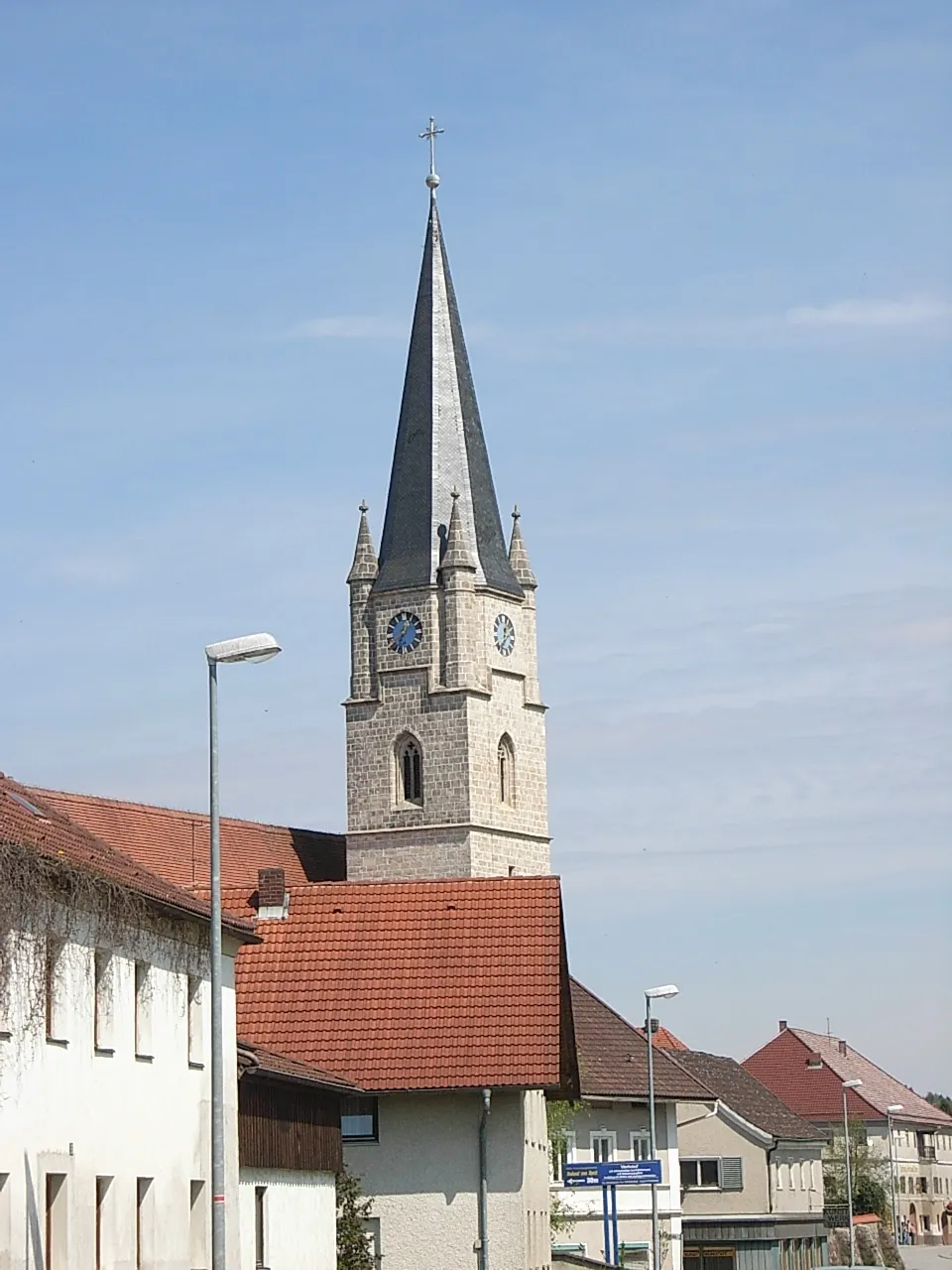 Photo showing: Pfarrkirche St. Ägidius in Malching