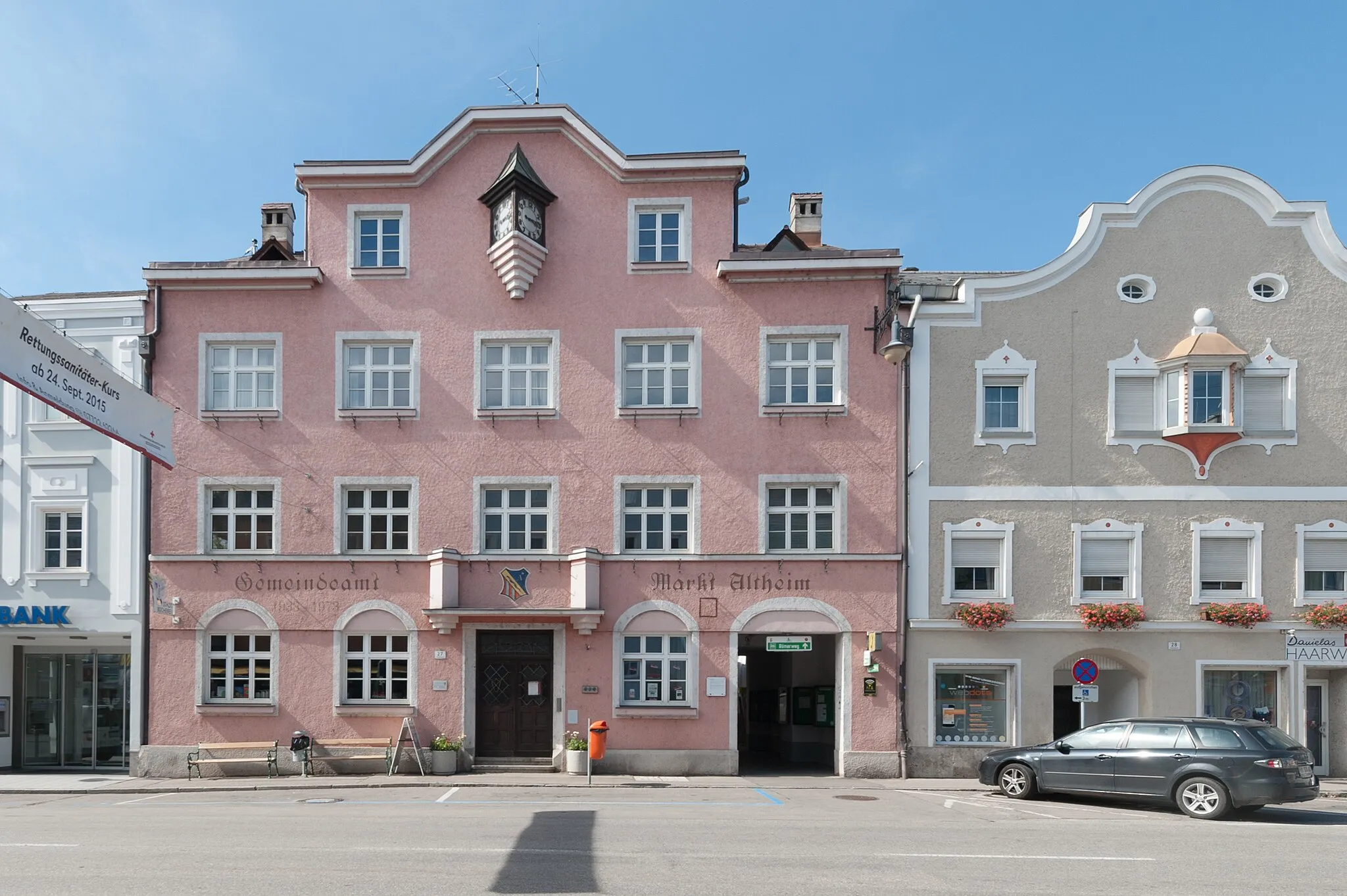 Photo showing: Altheim: Ehemaliges Rathaus