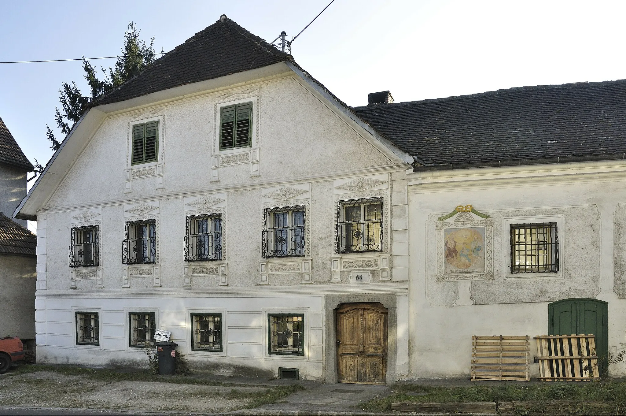 Photo showing: Bürgerhaus, Bauhofer- Bäckenhaus