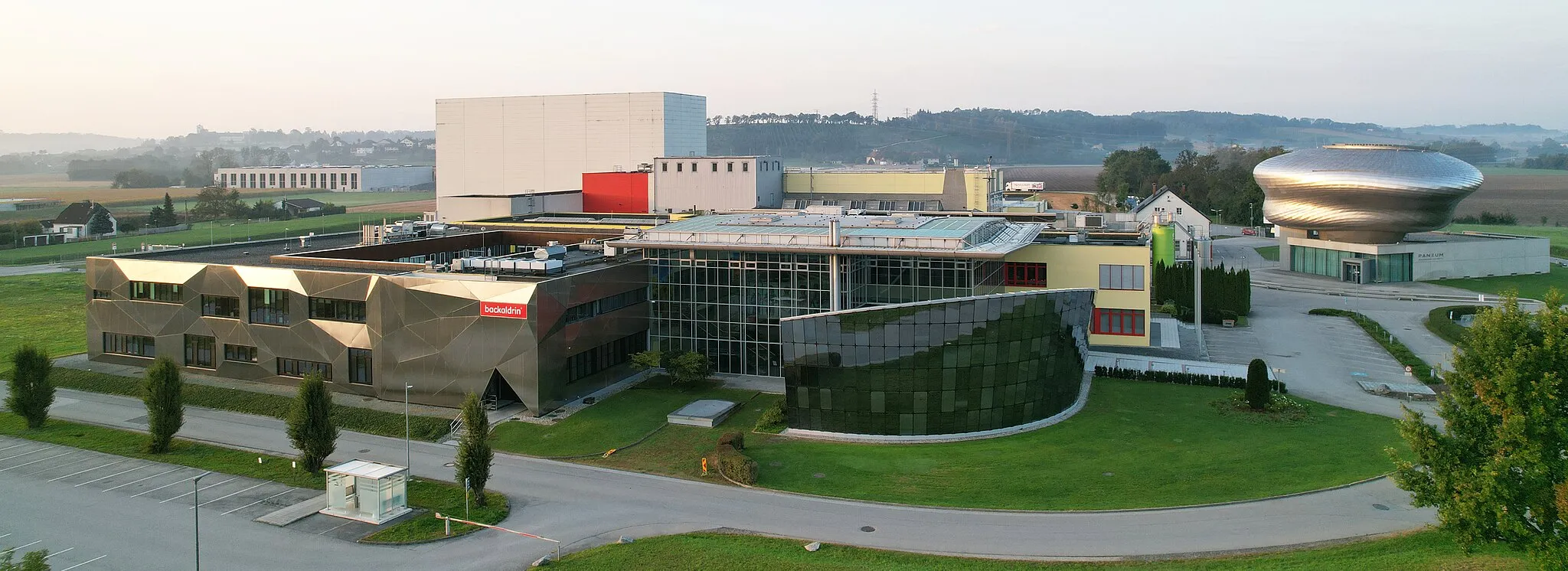 Photo showing: Headquarter of Backaldrin Company and bread museum Paneum in Asten (Upper Austria)