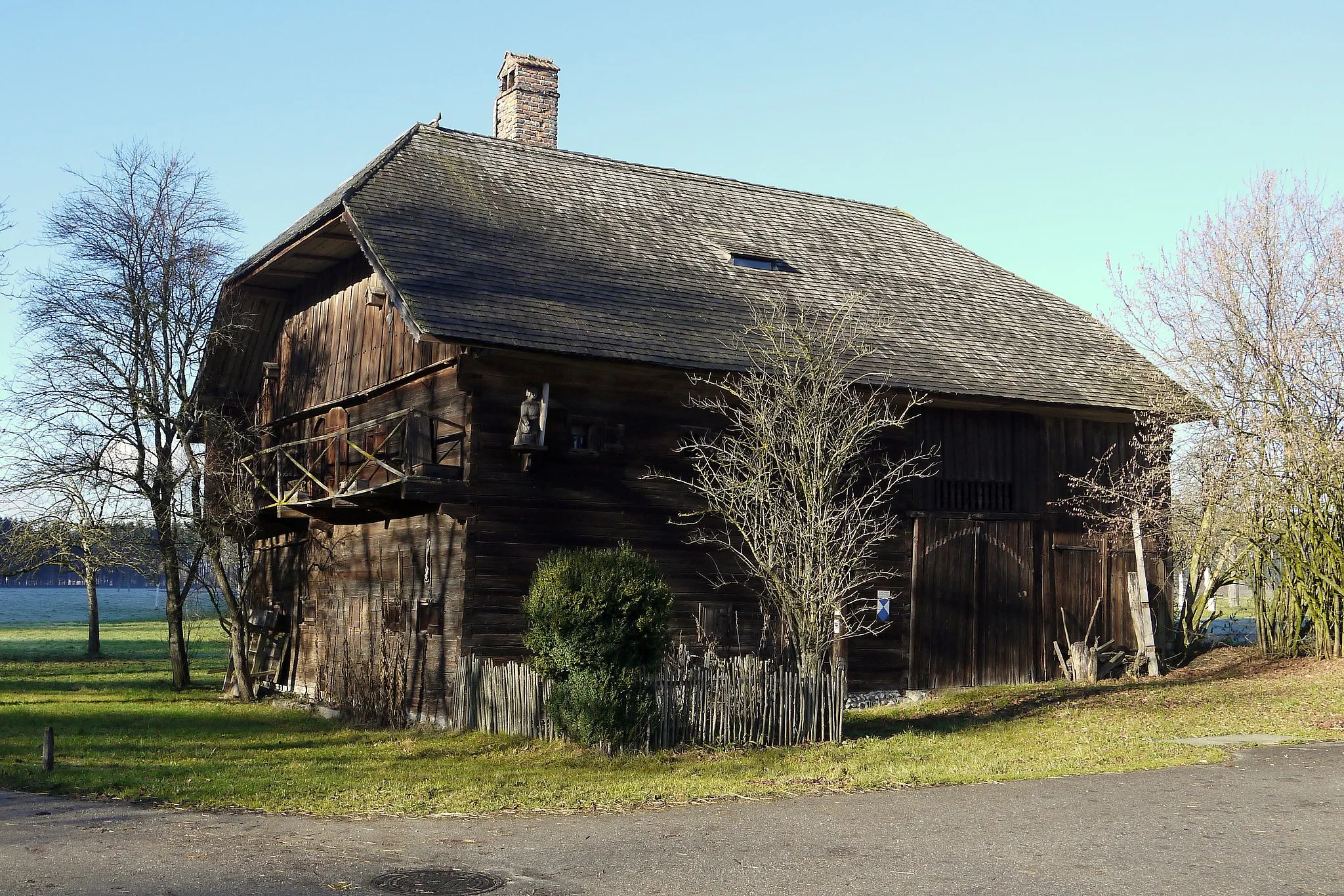 Photo showing: Gampern Kernstockhaus