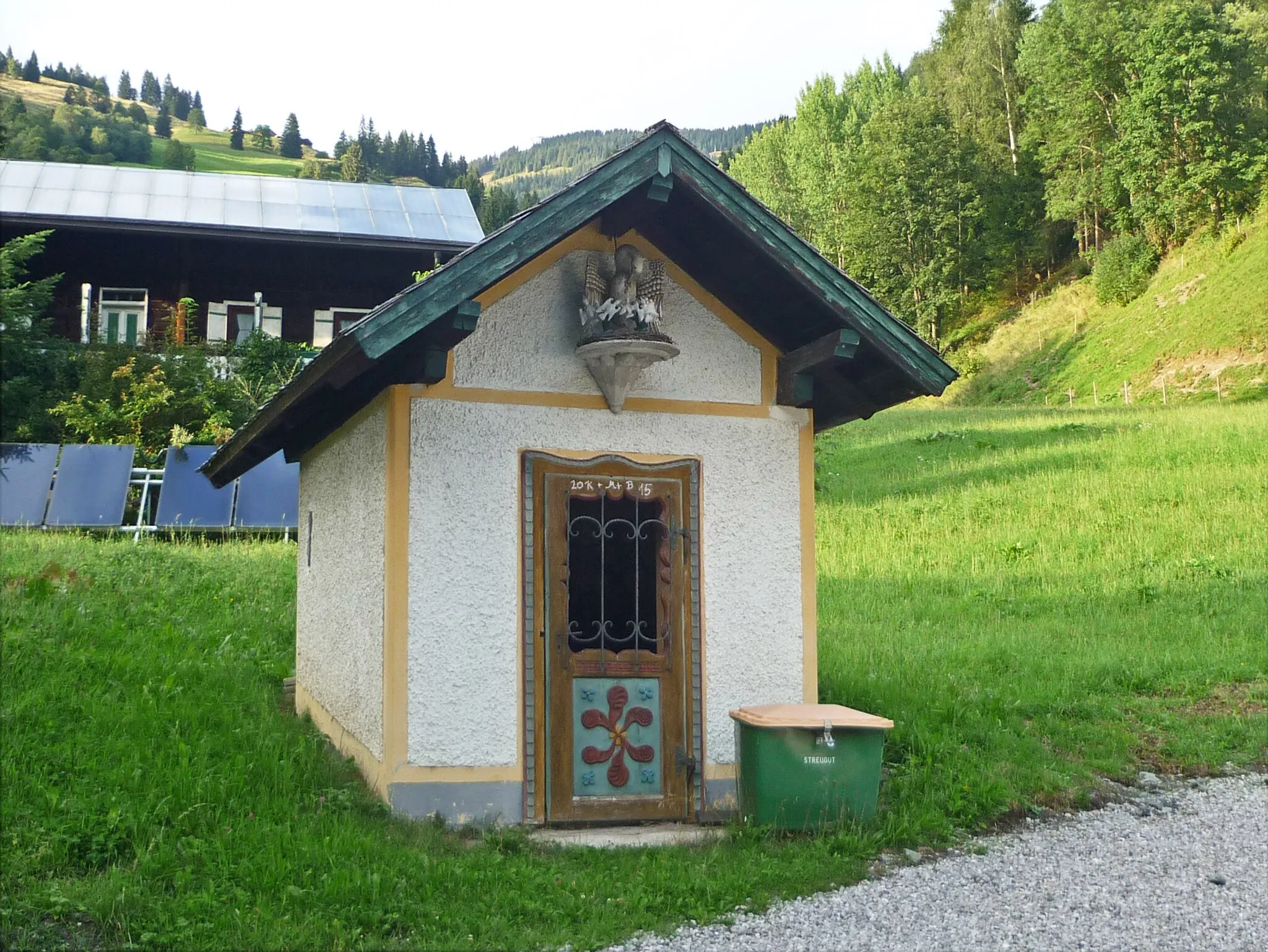 Photo showing: Kapelle in Jausern, Obertaxingweg (Saalbach)