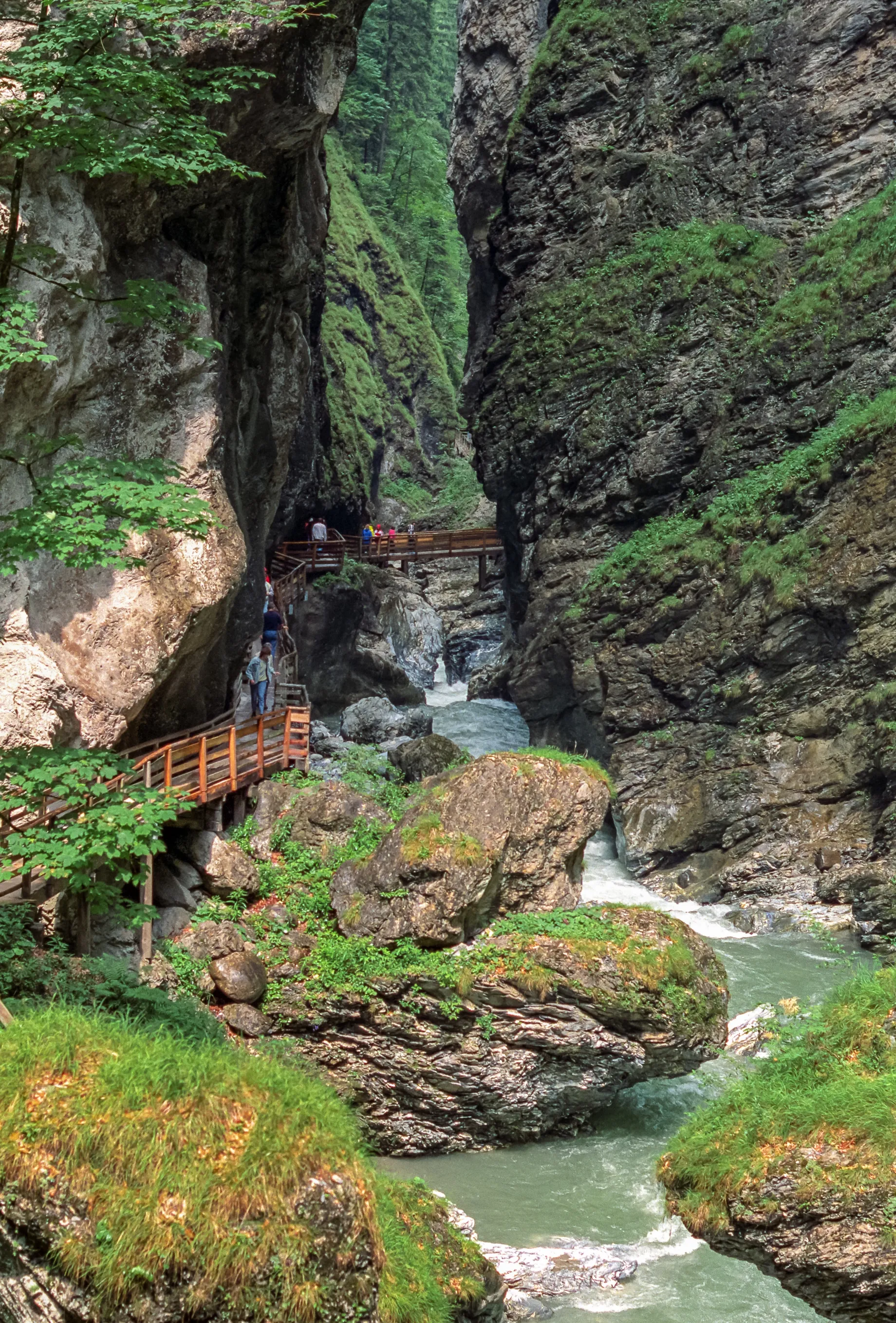 Photo showing: This media shows the natural monument in Salzburg with the ID NDM00051 (Liechtensteinklamm).