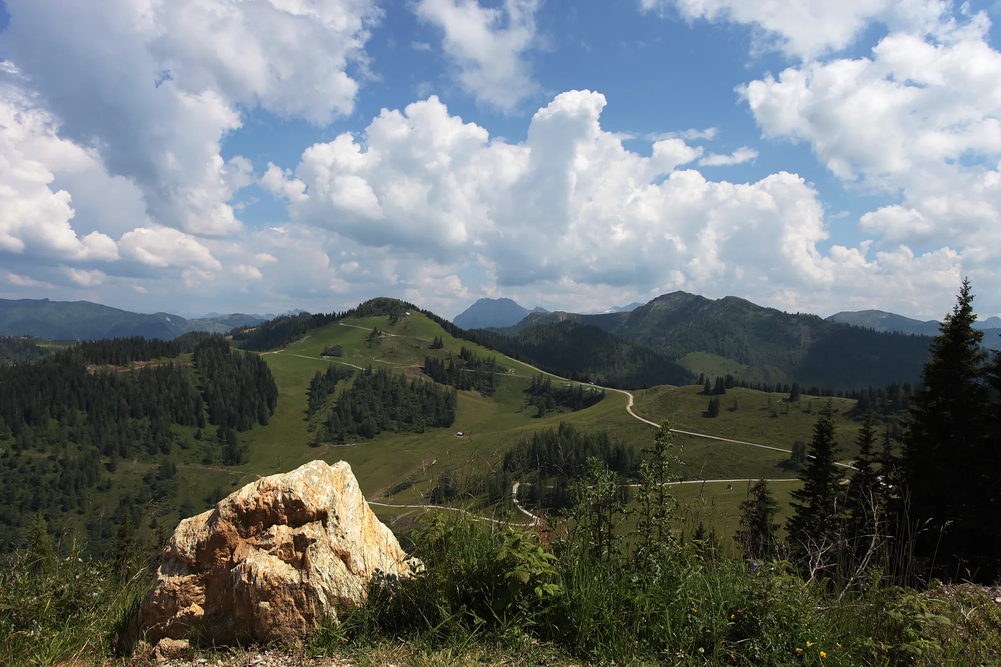 Photo showing: Blick vom Geisterberg (Gern) 19-07-2013