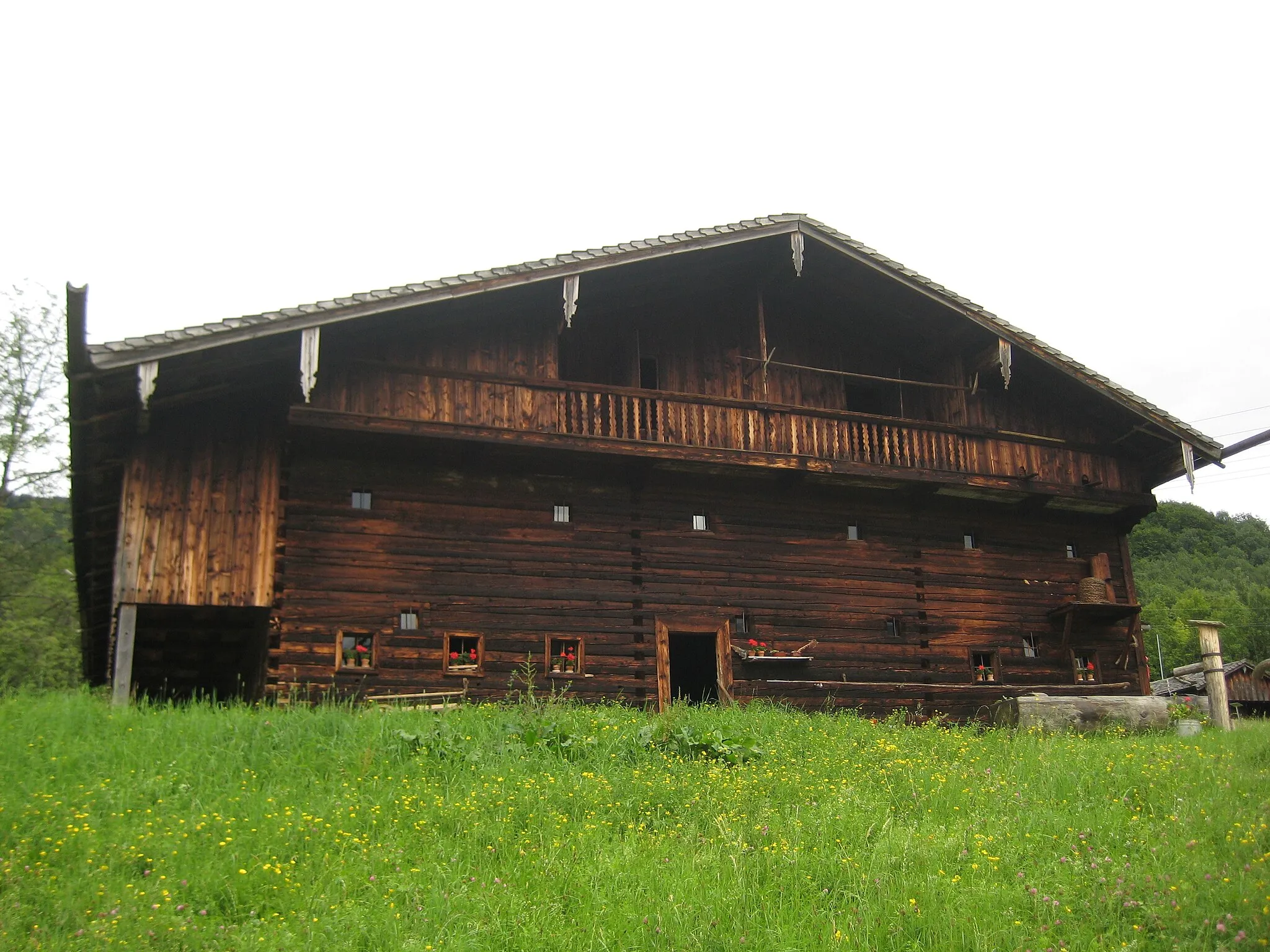 Photo showing: Freilichtmuseum Mondseer Rauchhaus, Bischofergut