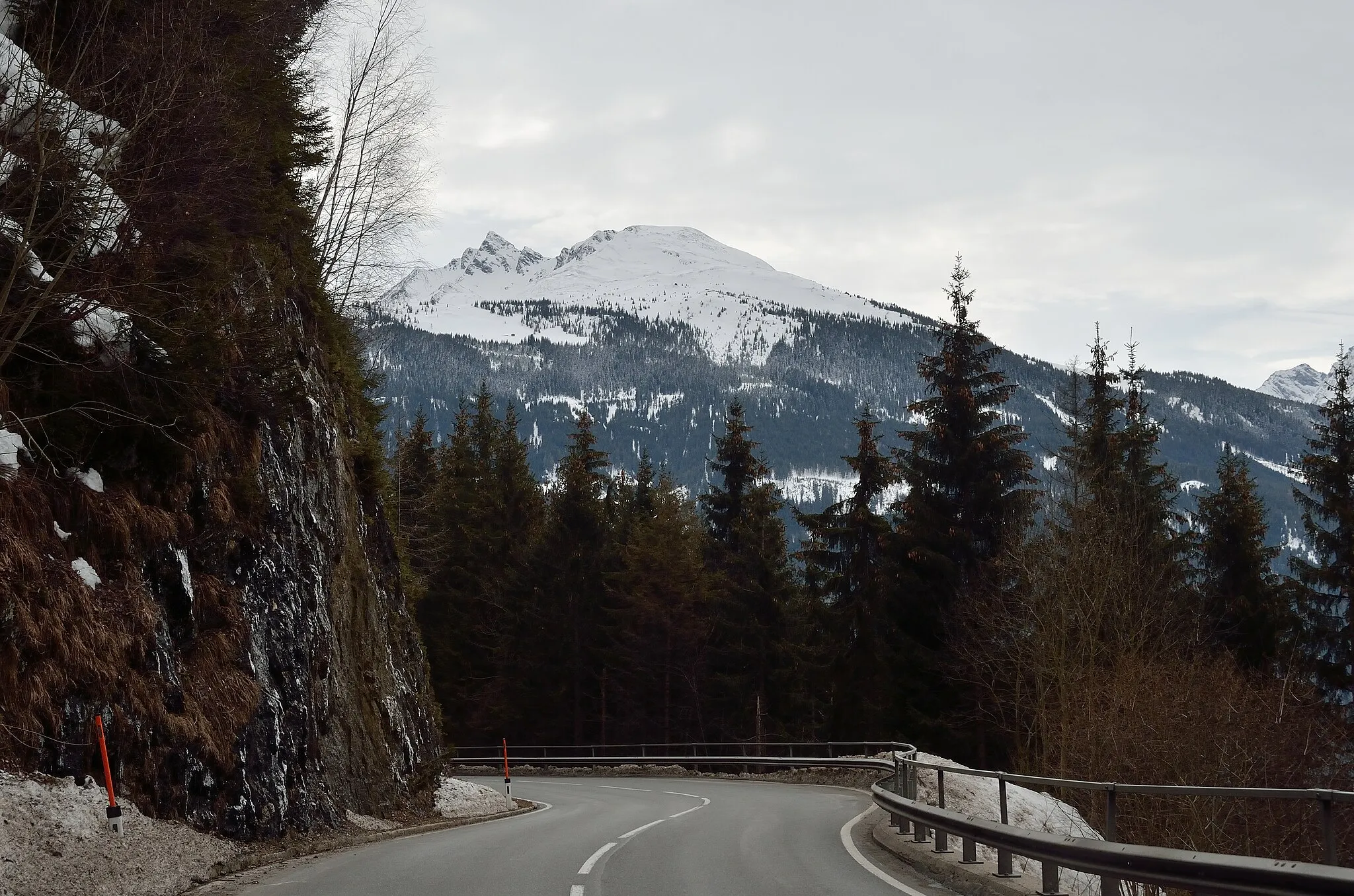 Photo showing: Der Pihapper von der Pass Thurn Straße im Gemeindegebiet von Mittersill.