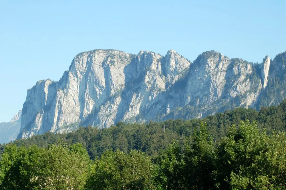 Photo showing: Drachenwand von Nordwest, Keuschen, Teufelmühle