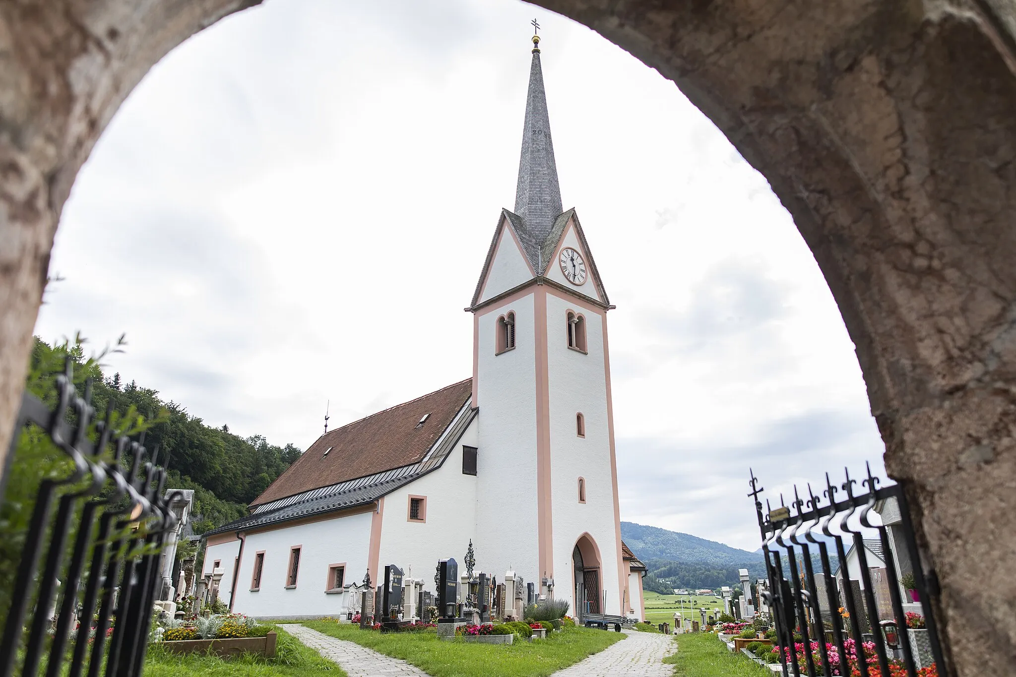 Photo showing: Pfarrkirche Adnet, Salzburg, Österreich